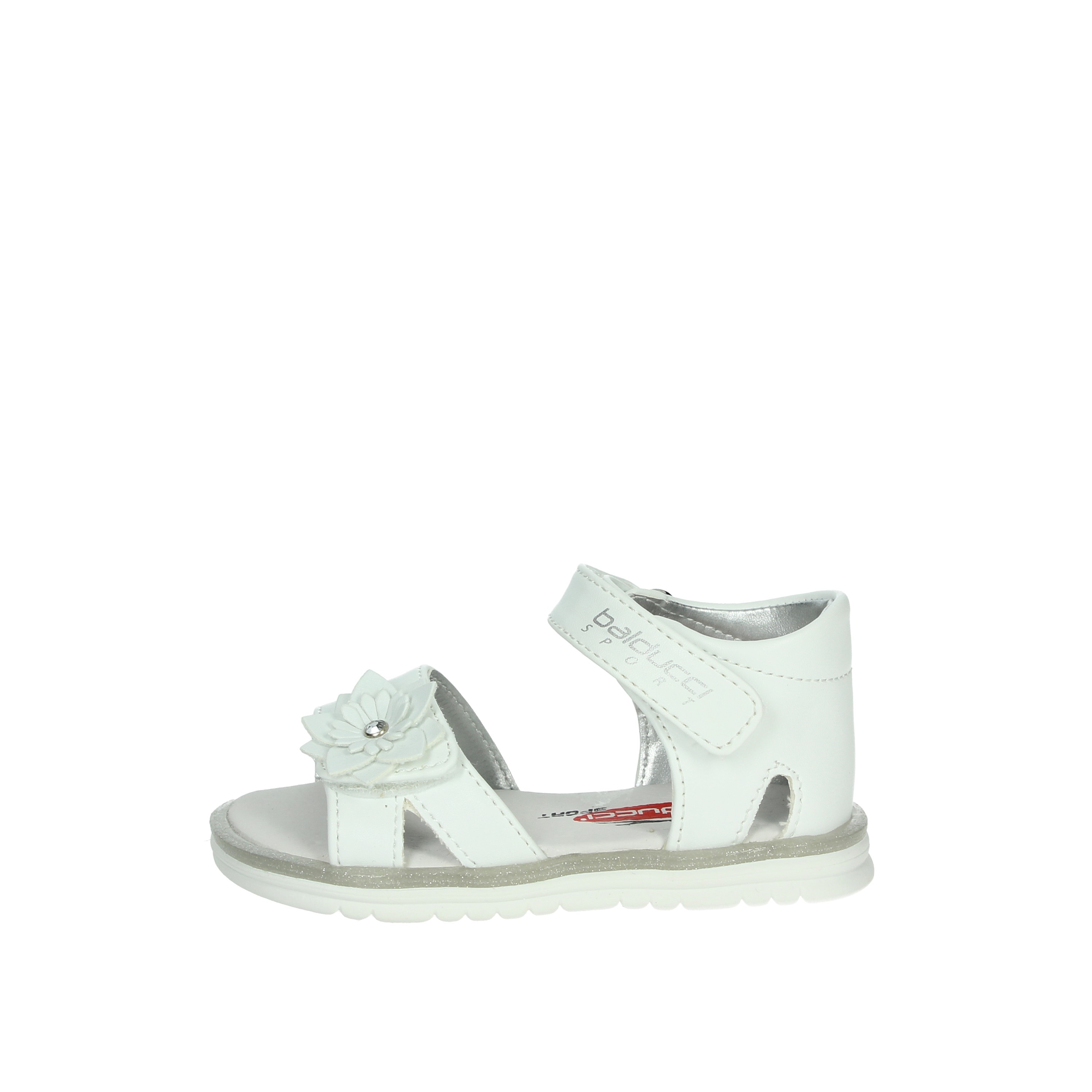 SANDALI BASSI BS5681 BIANCO