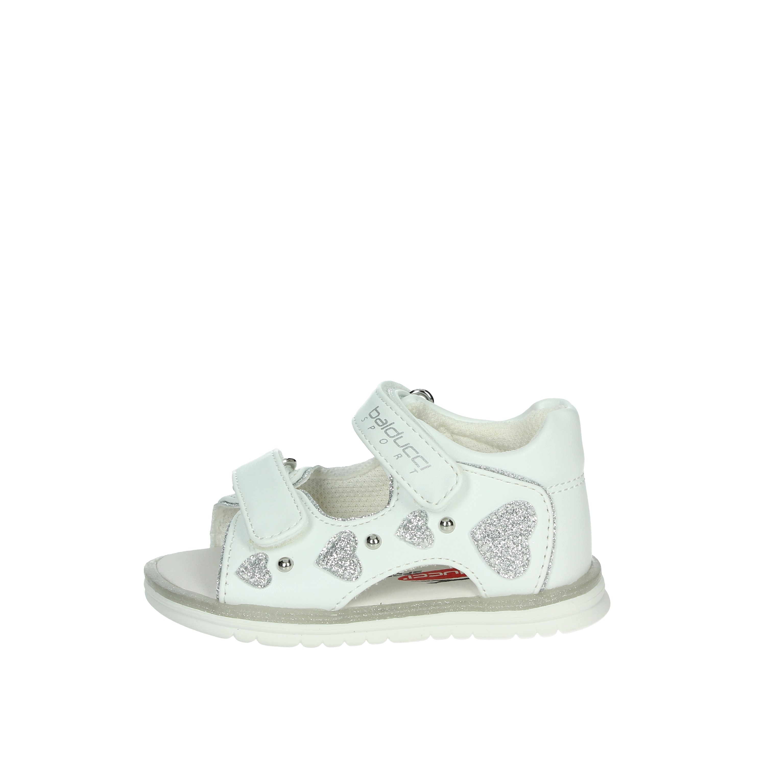 SANDALI BASSI BS5680 BIANCO