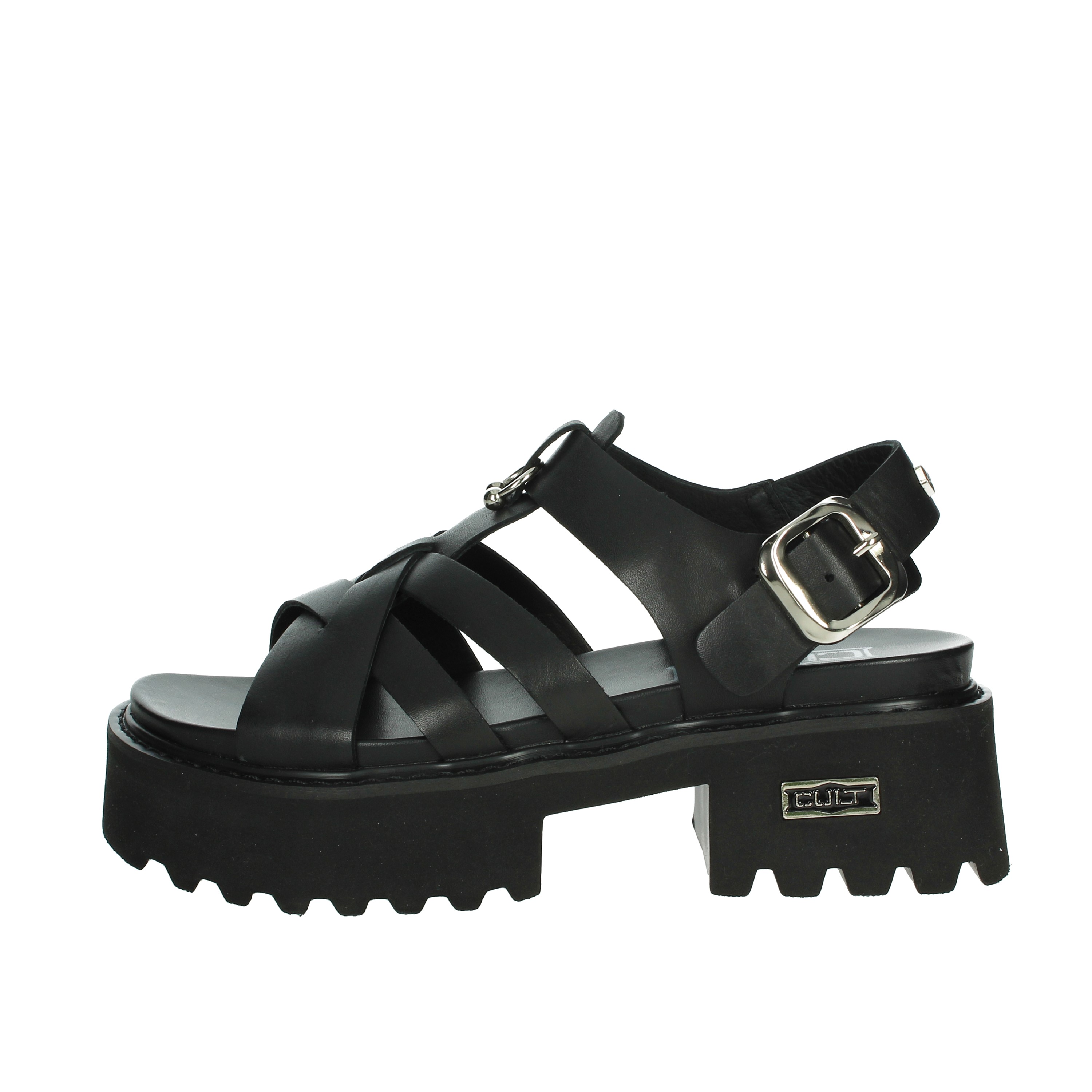 SANDALI CON TACCO CLW453500 NERO