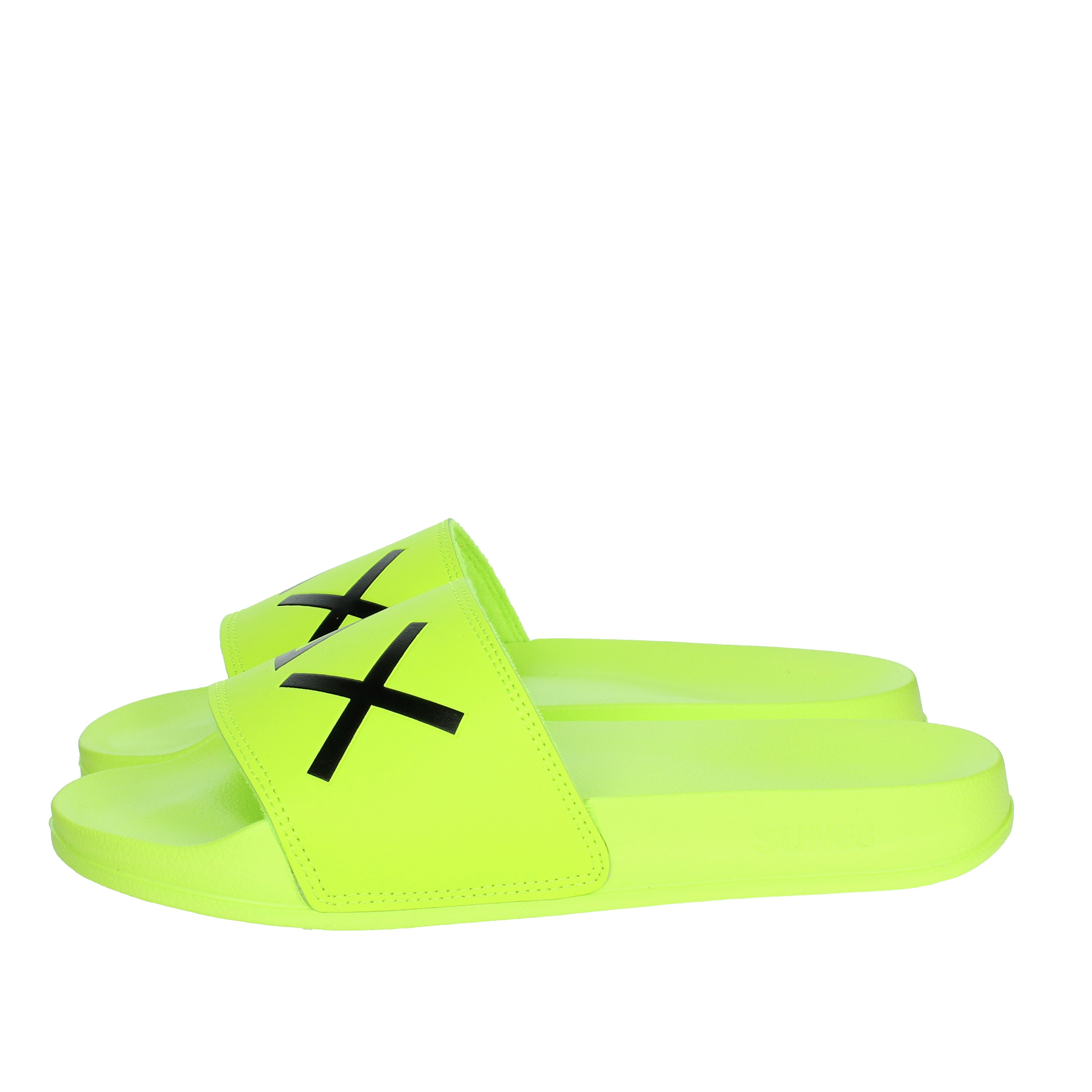 CIABATTE BASSE X35204 GIALLO FLUO
