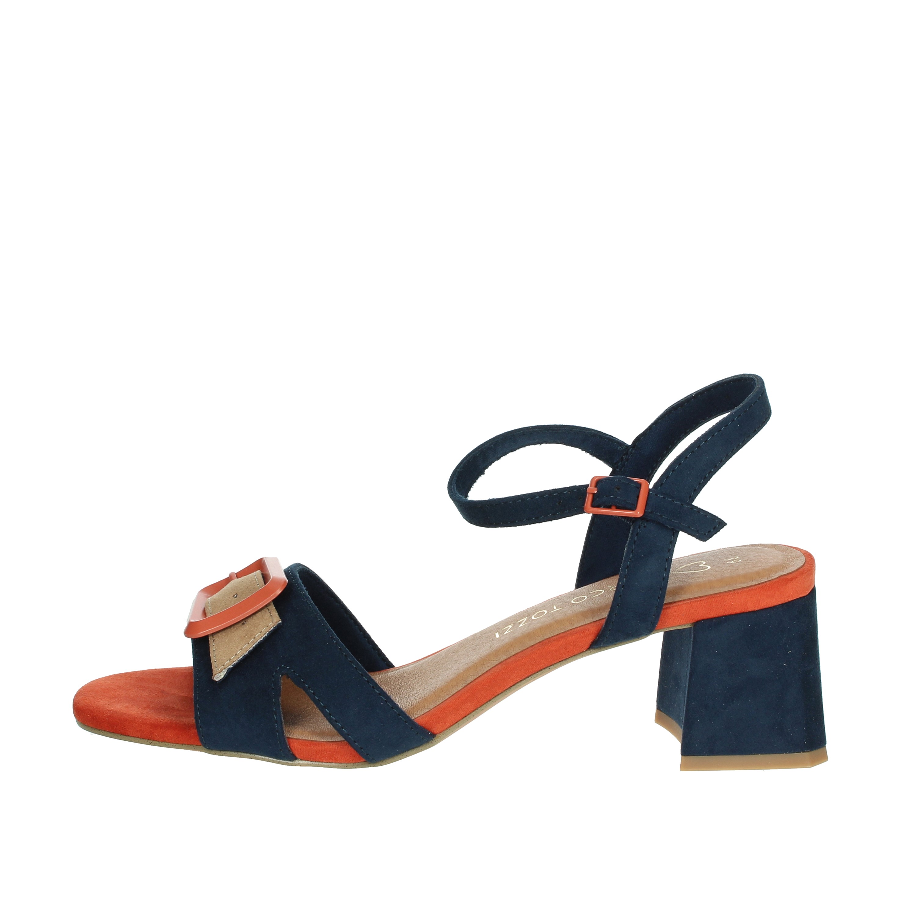 SANDALI CON TACCO 2-28387-44 BLU