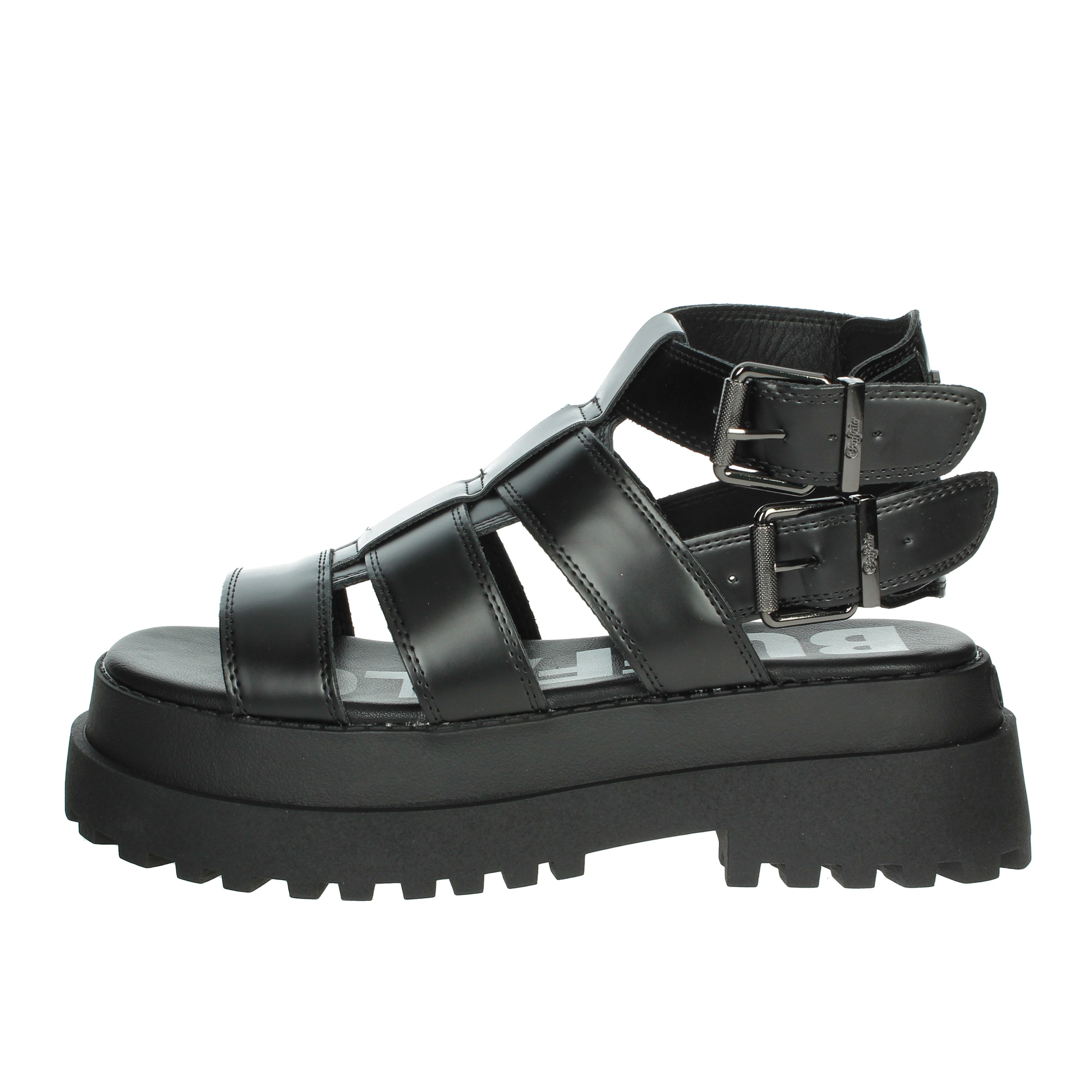 SANDALI CON ZEPPA BN16022691 NERO