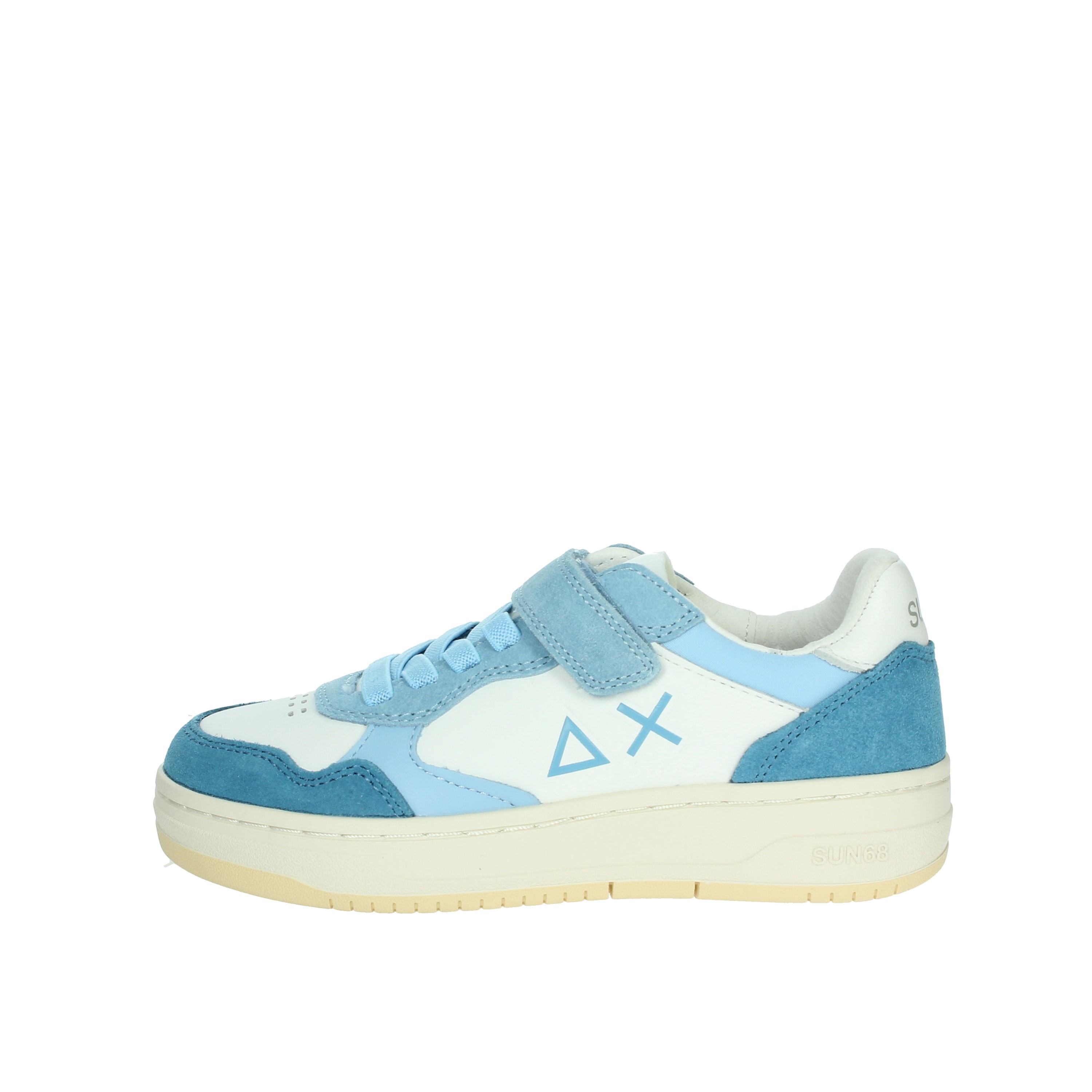 SNEAKERS BASSA Z35348K BIANCO/CELESTE