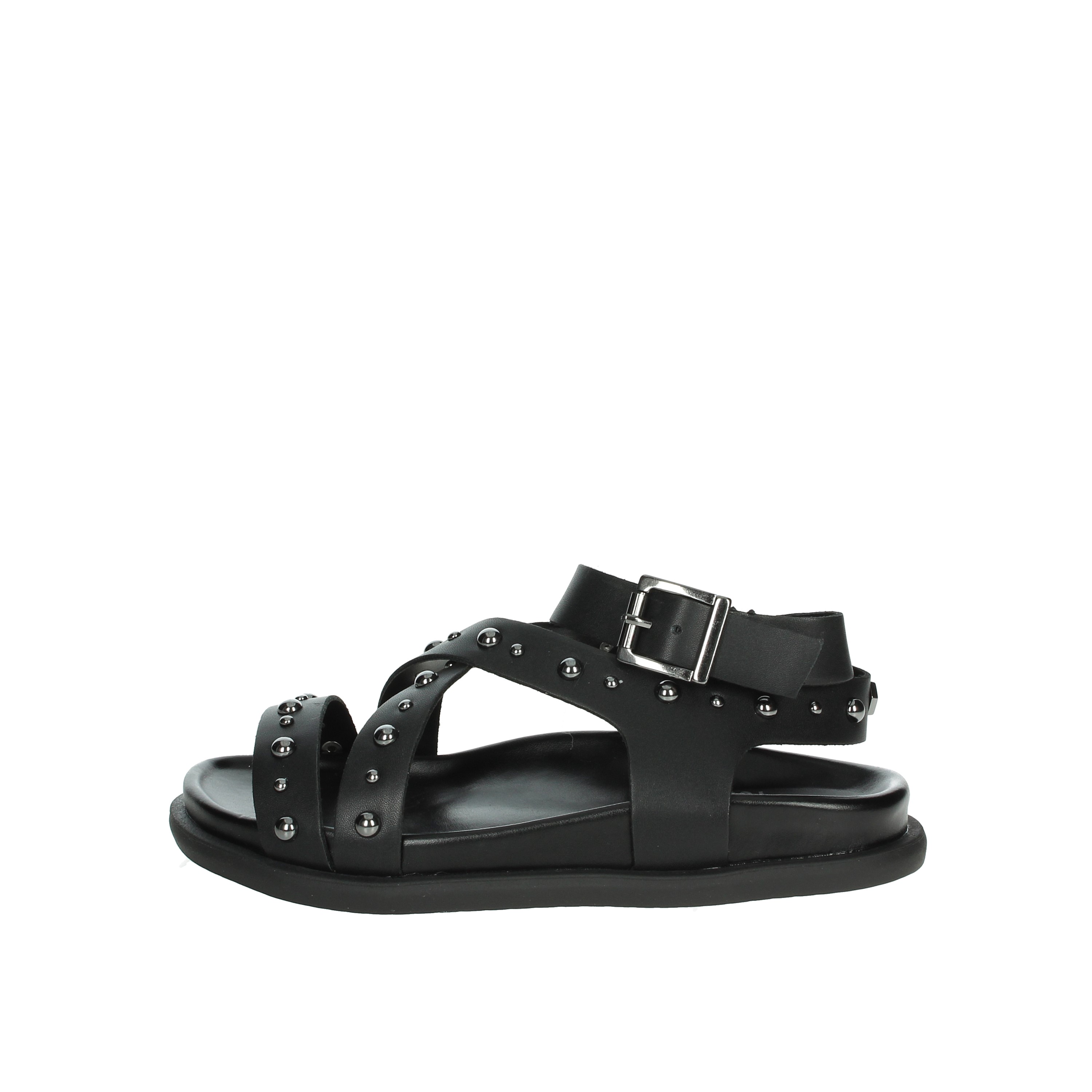 SANDALI BASSI T-282 NERO