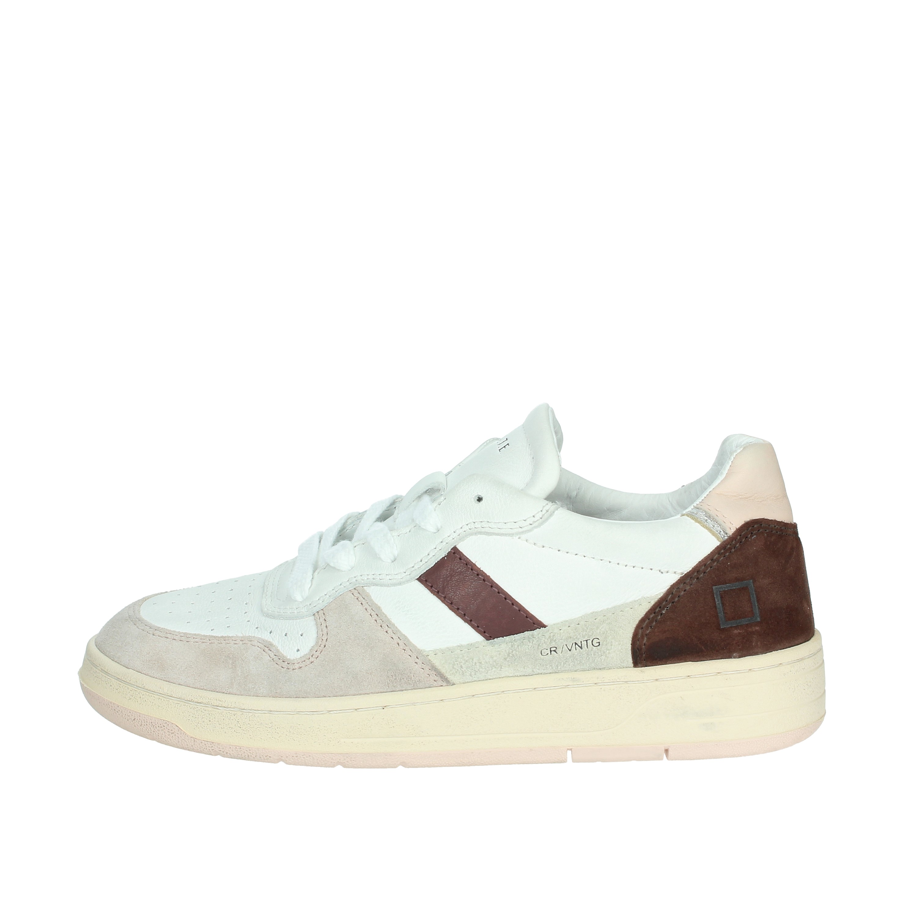 SNEAKERS BASSA W411-C2-VC-WP BIANCO/ROSA