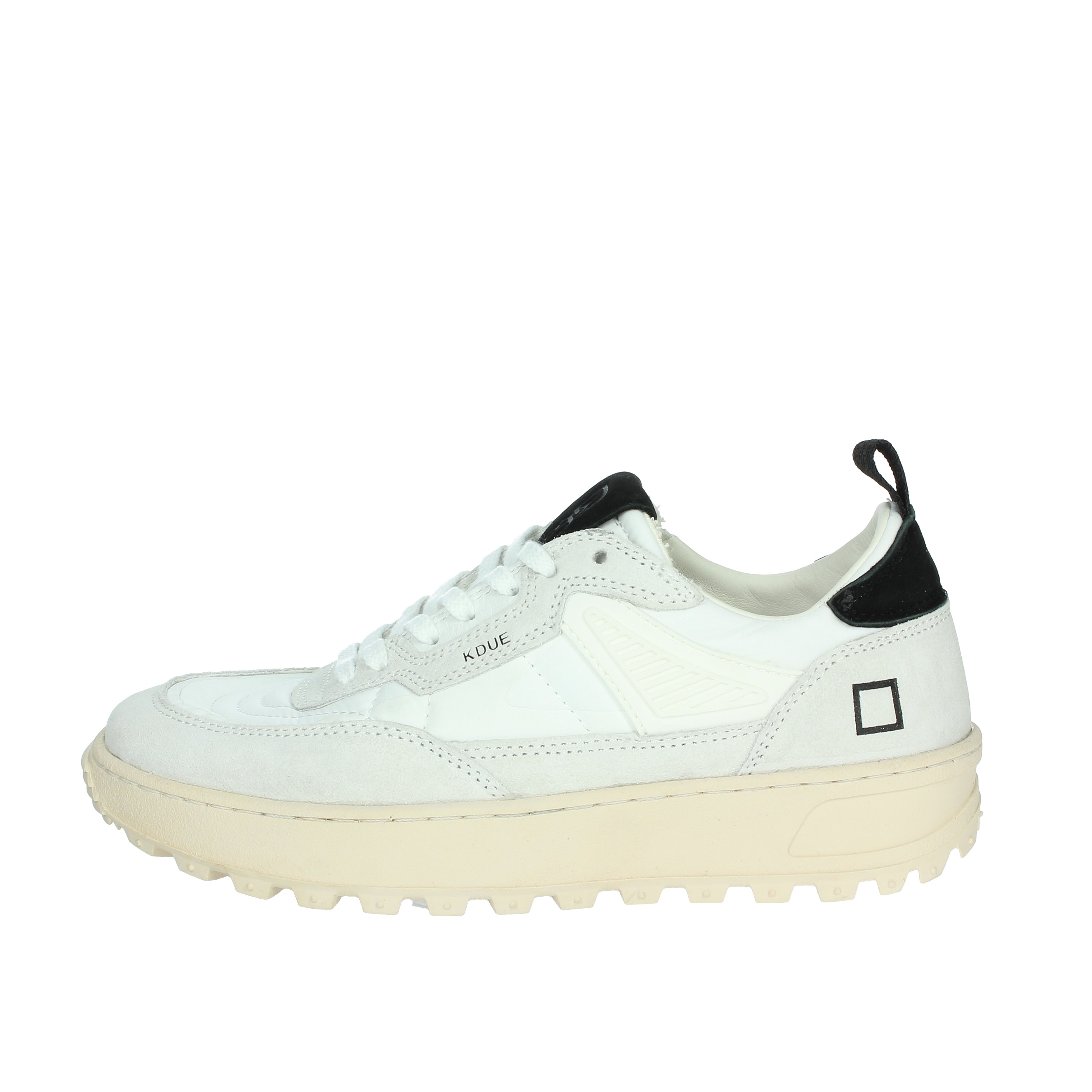 SNEAKERS BASSA W411-K2-BA-WB BIANCO/NERO