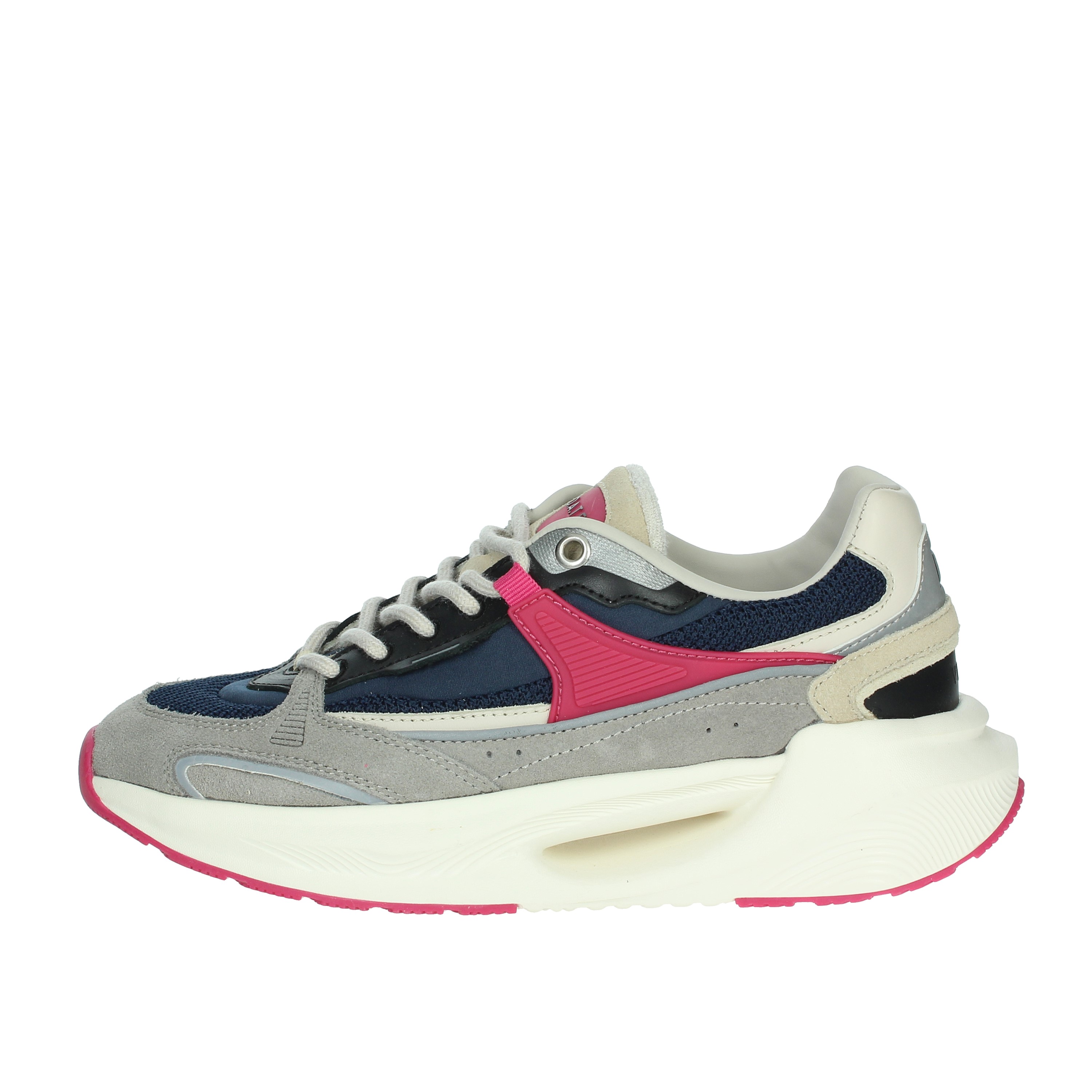 SNEAKERS BASSA W411-VL-CO-BL BLU