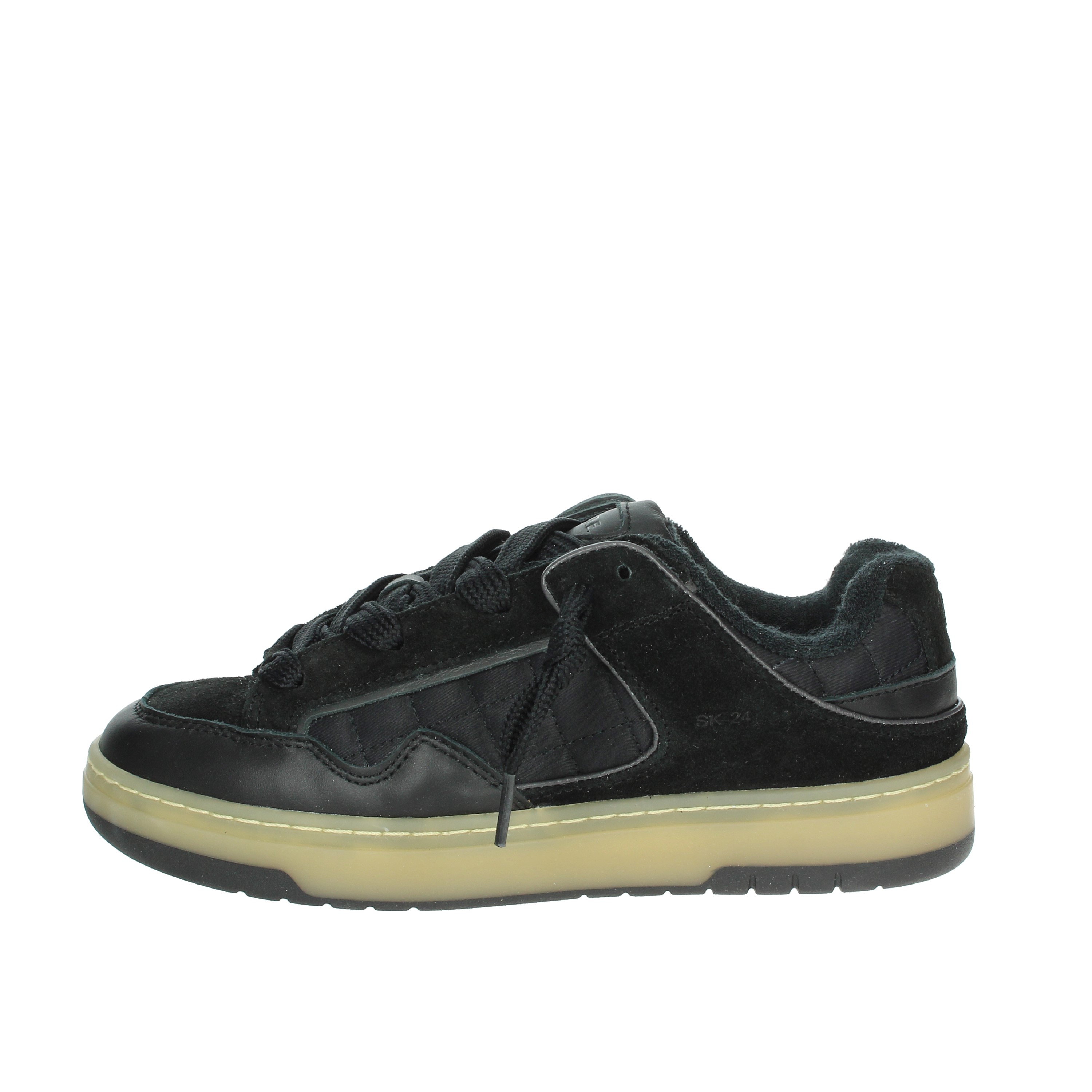 SNEAKERS BASSA W411-SK-NY-BK NERO