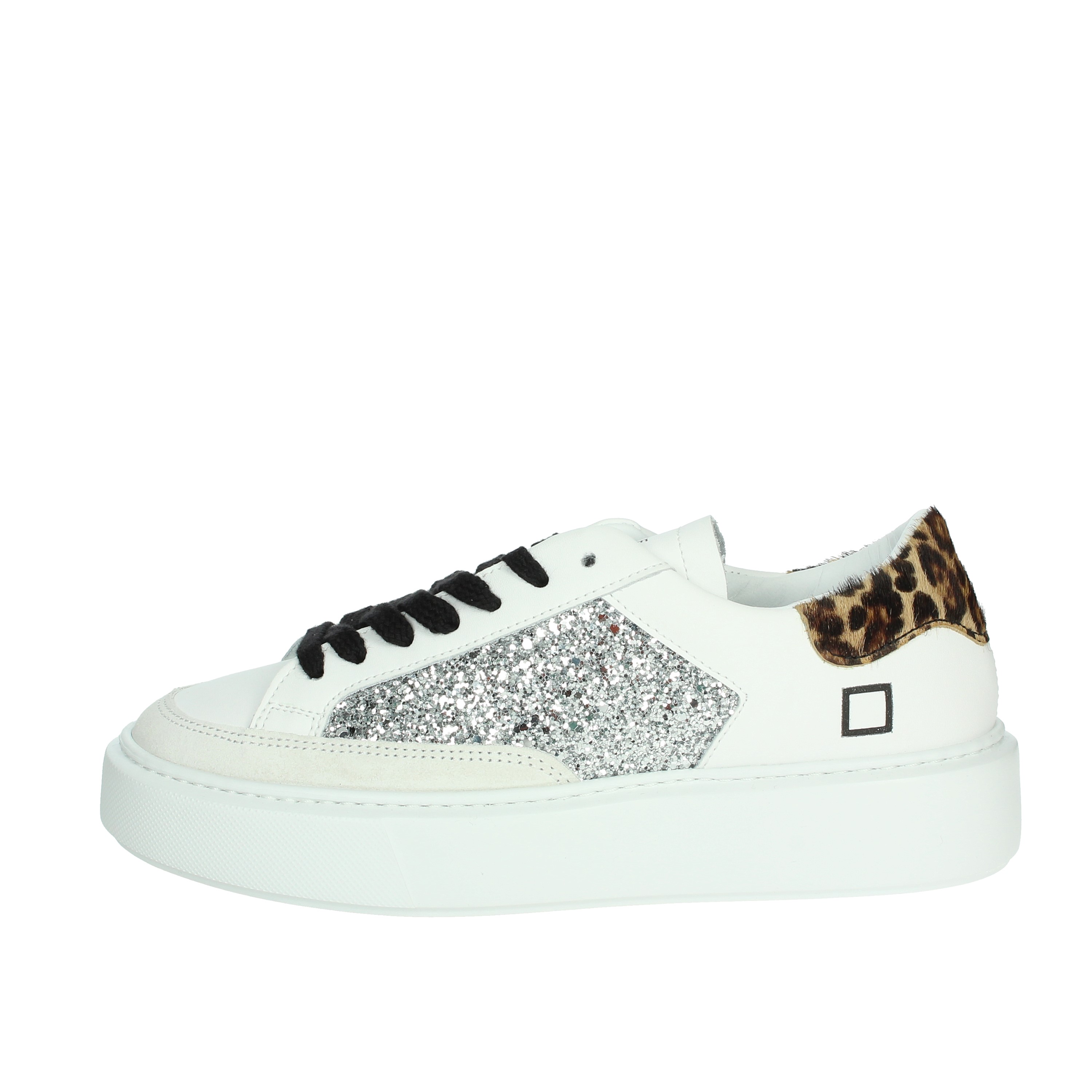 SNEAKERS BASSA W411-SF-PO-WD BIANCO/ARGENTO