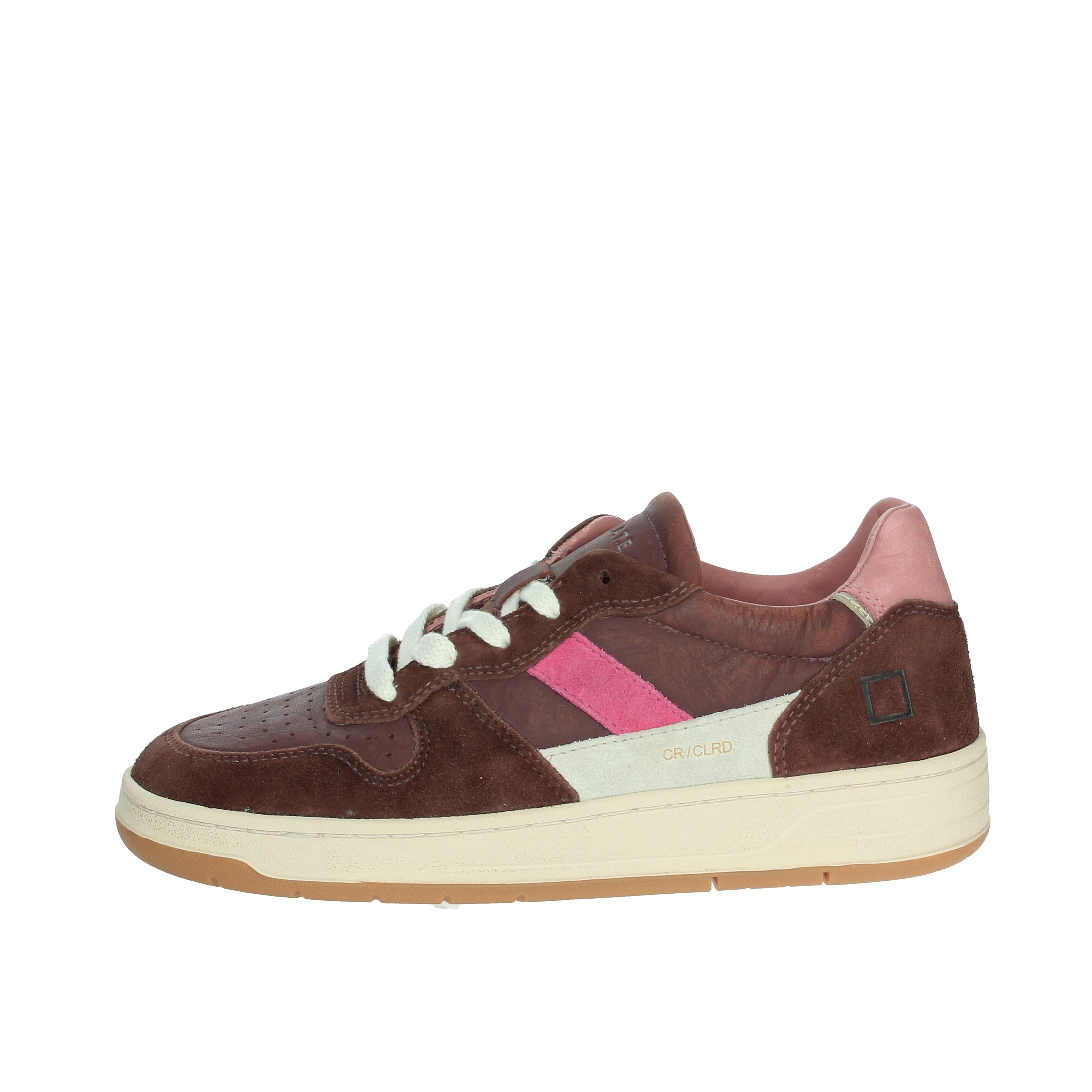 SNEAKERS BASSA W411-C2-CO-CH MARRONE