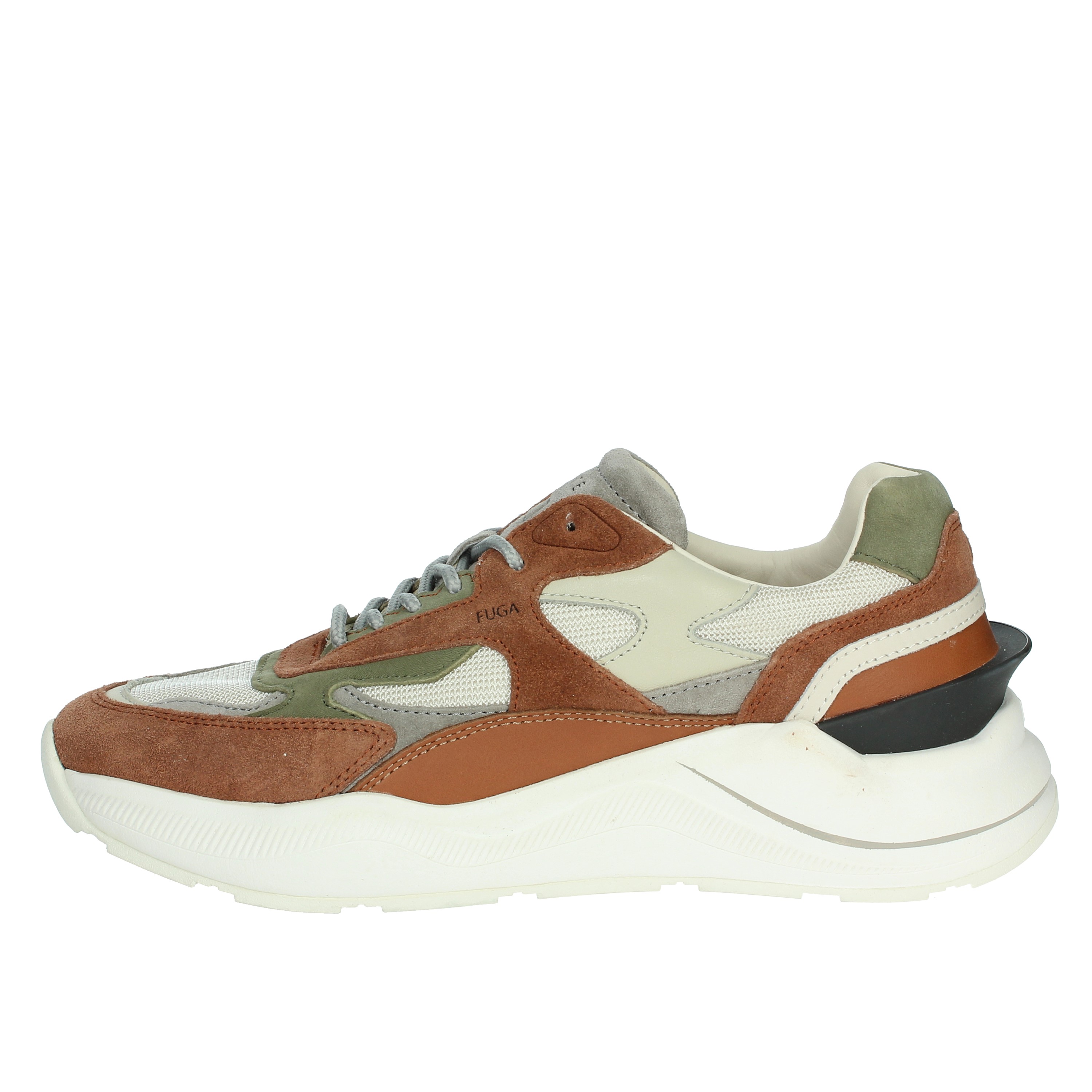 SNEAKERS BASSA M411-FG-CL-CU BEIGE/CUOIO