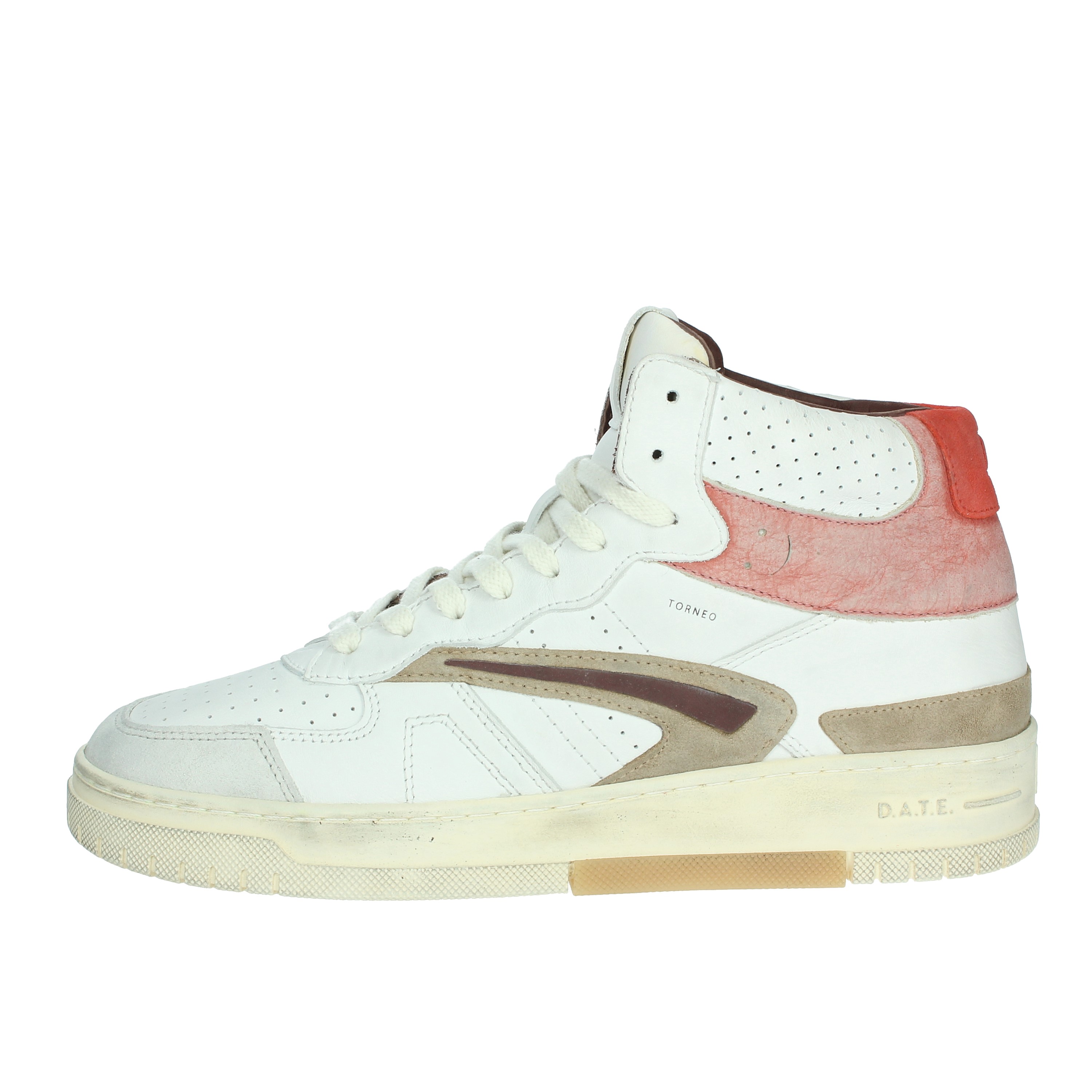 SNEAKERS ALTA M411-TH-VC-WR BIANCO/ROSSO