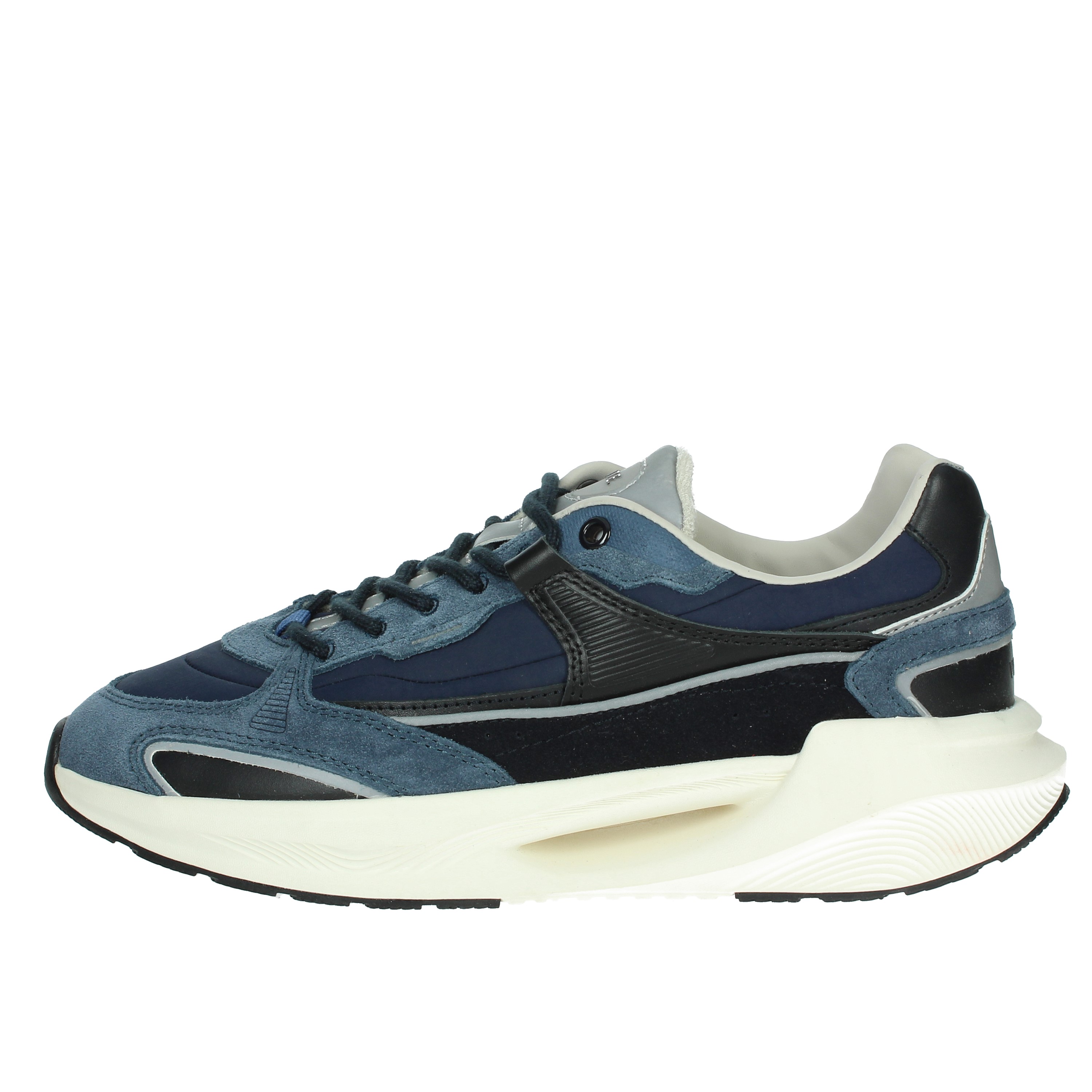 SNEAKERS BASSA M411-VL-MN-BL BLU