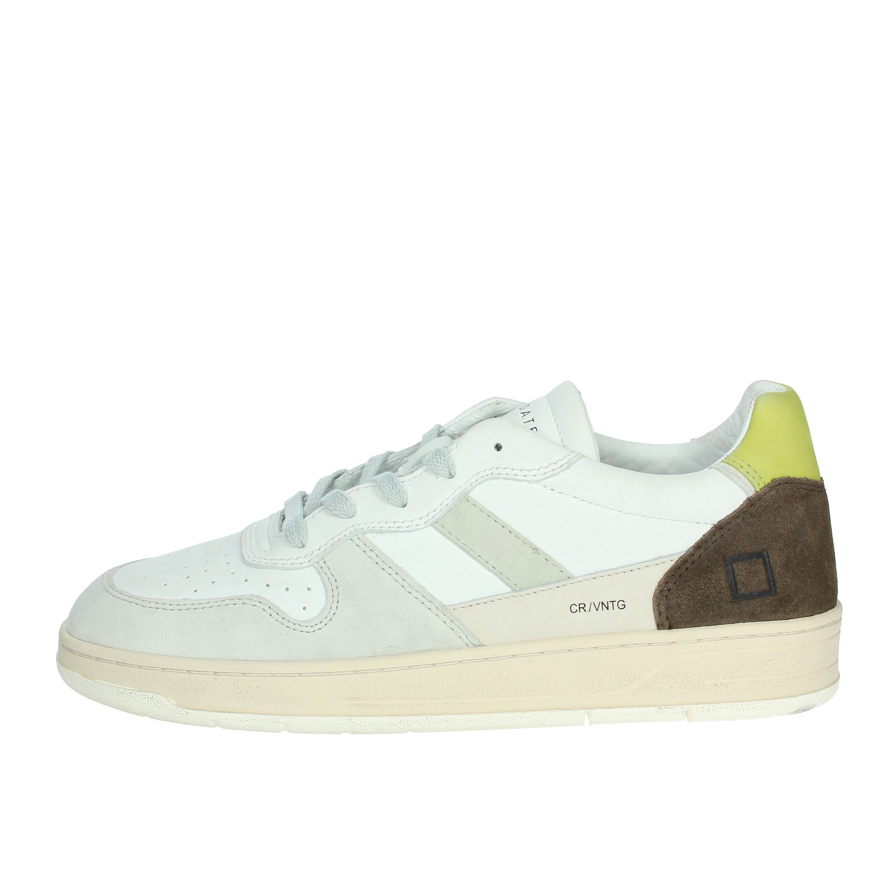 SNEAKERS BASSA M411-C2-VC-TS BIANCO/MARRONE