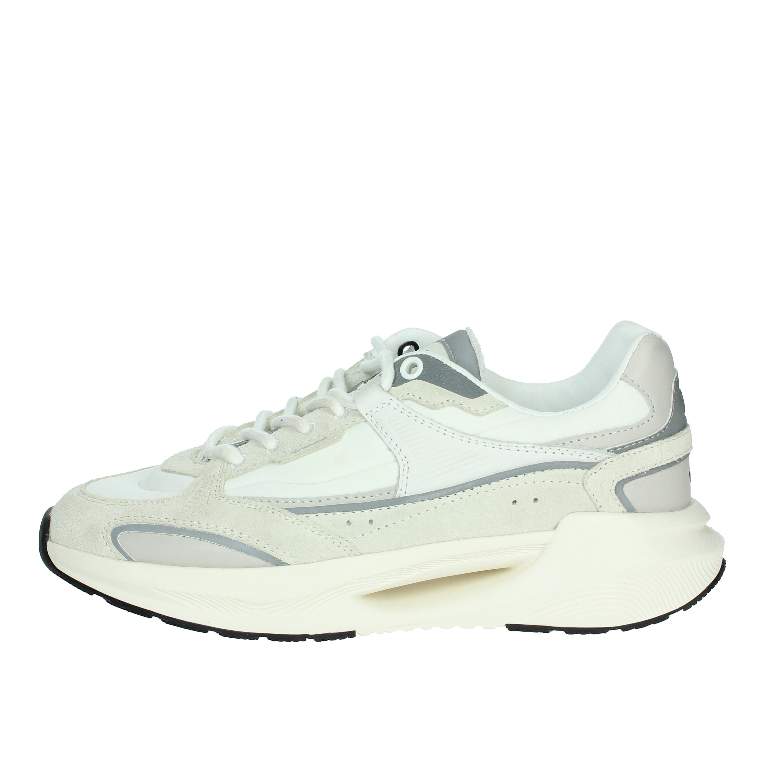 SNEAKERS BASSA M411-VL-MN-WH BIANCO