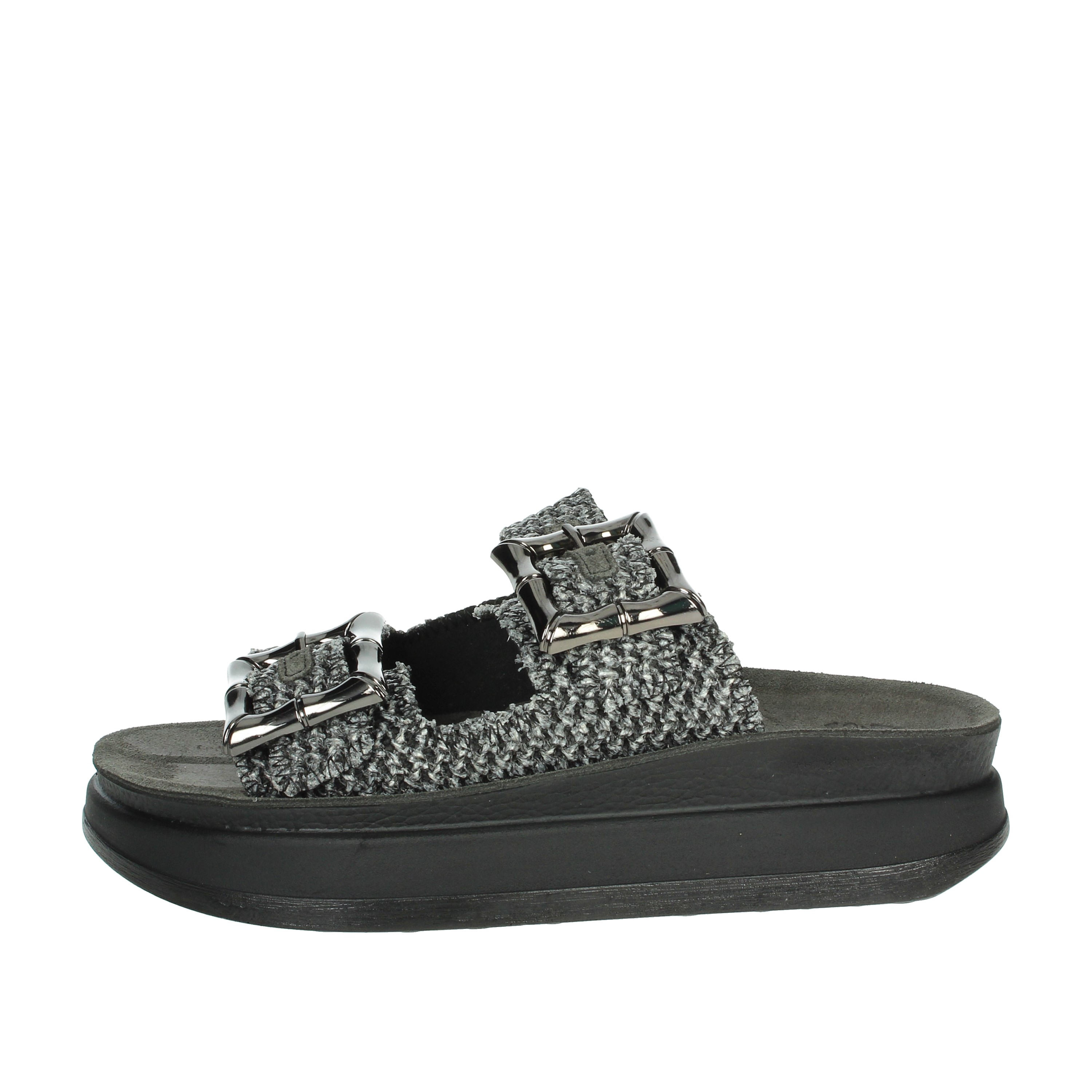 CIABATTE CON ZEPPA S1111 BAMBOO NERO