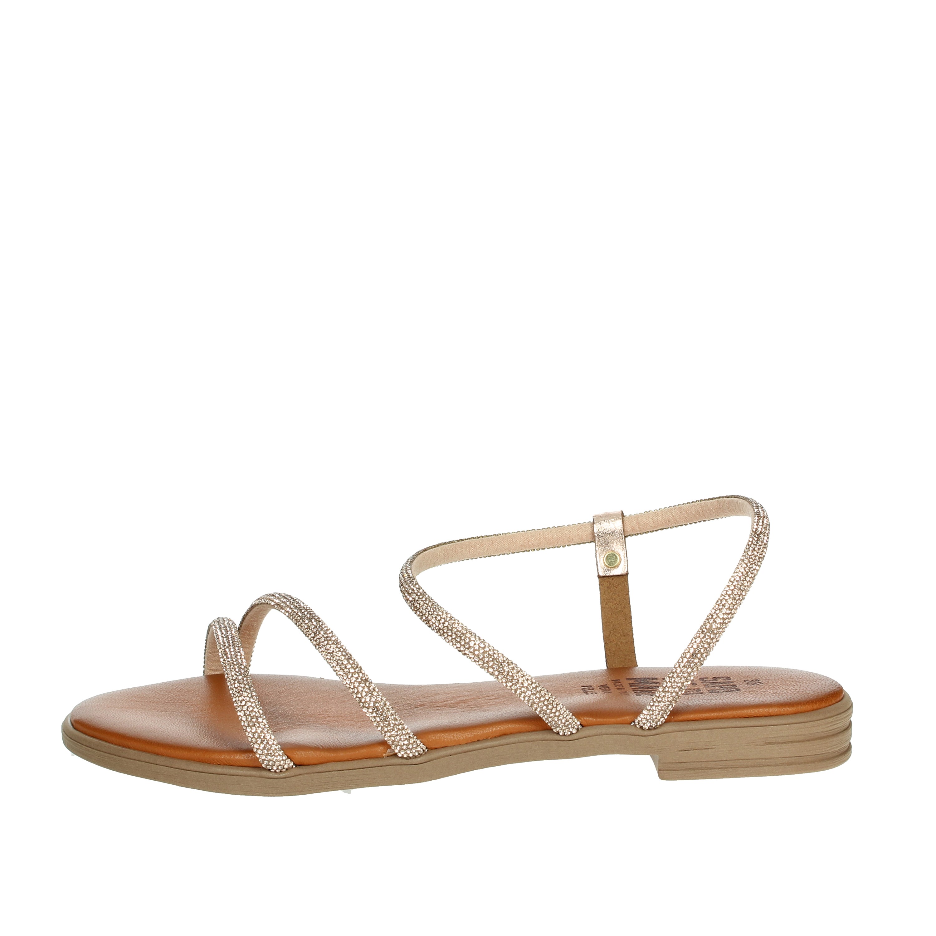 SANDALI BASSI 16511 RAME
