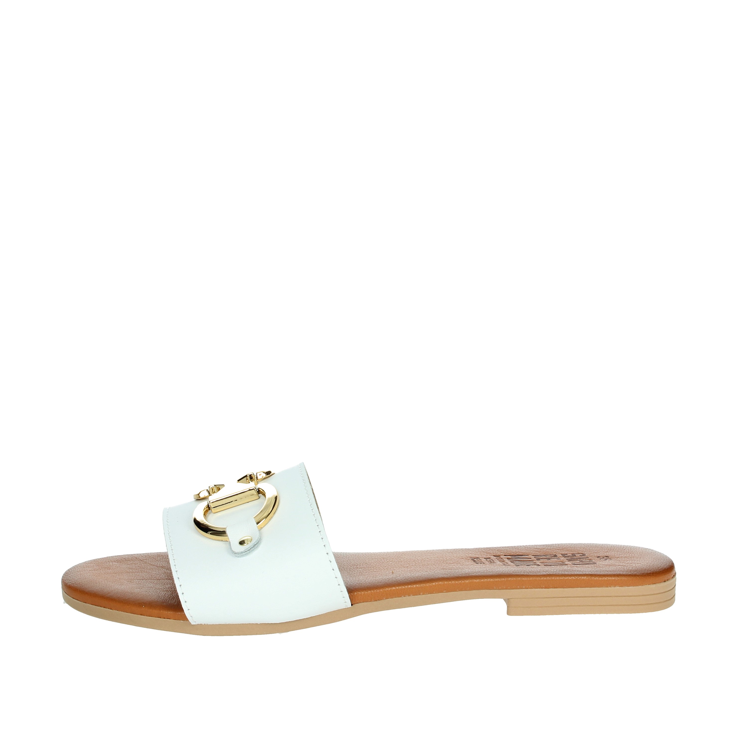 CIABATTE BASSE 16243 BIANCO
