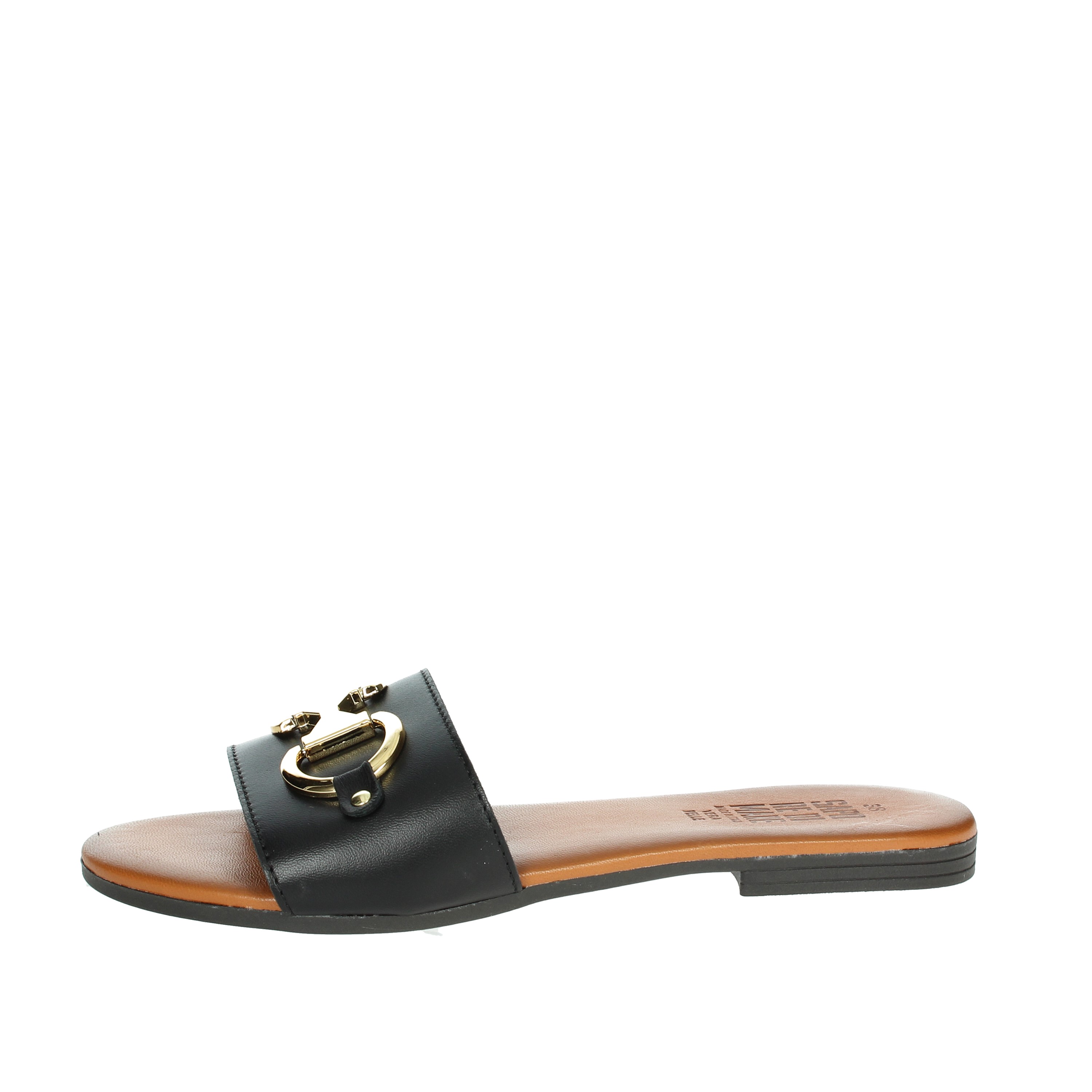 CIABATTE BASSE 16243 NERO