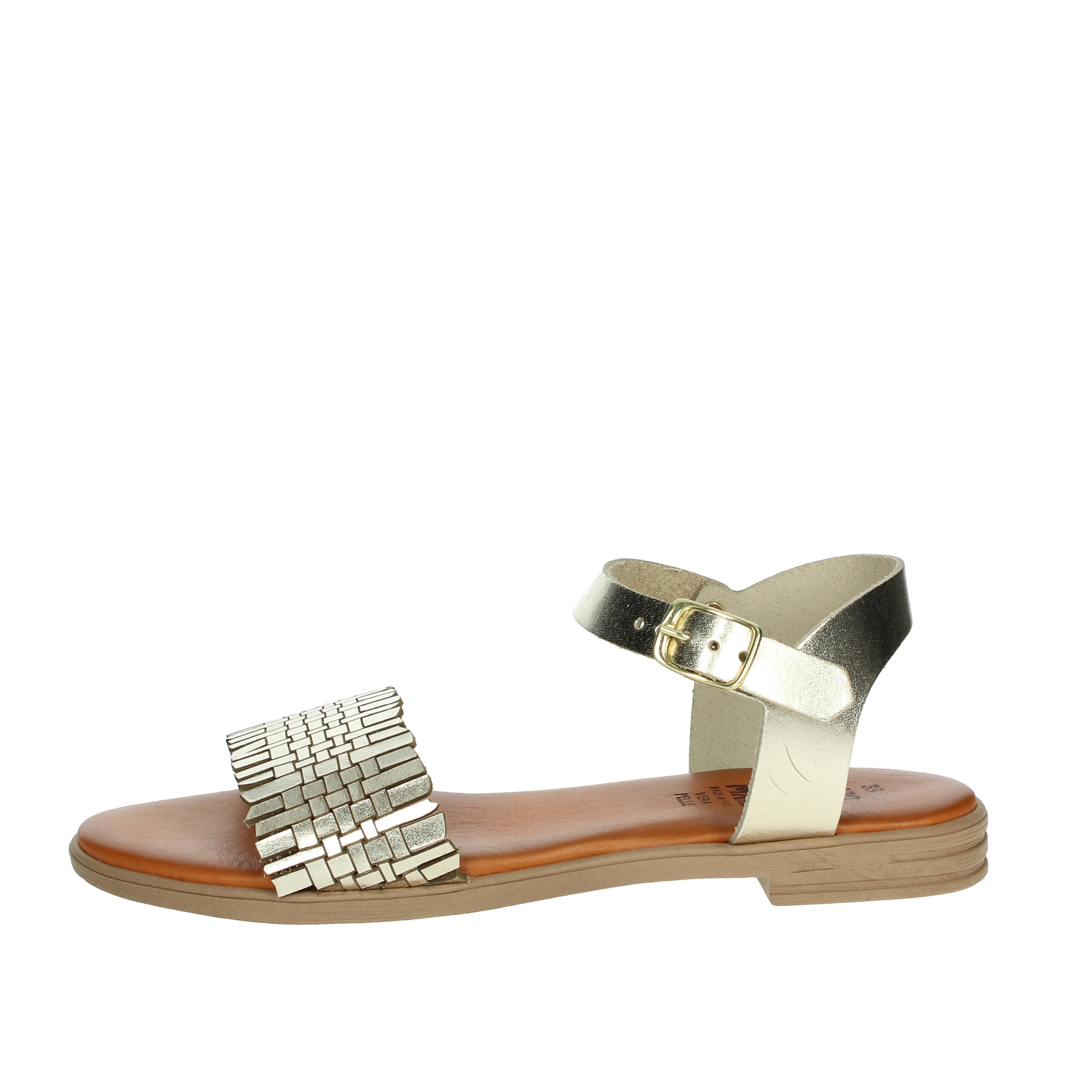 SANDALI BASSI 16528 PLATINO