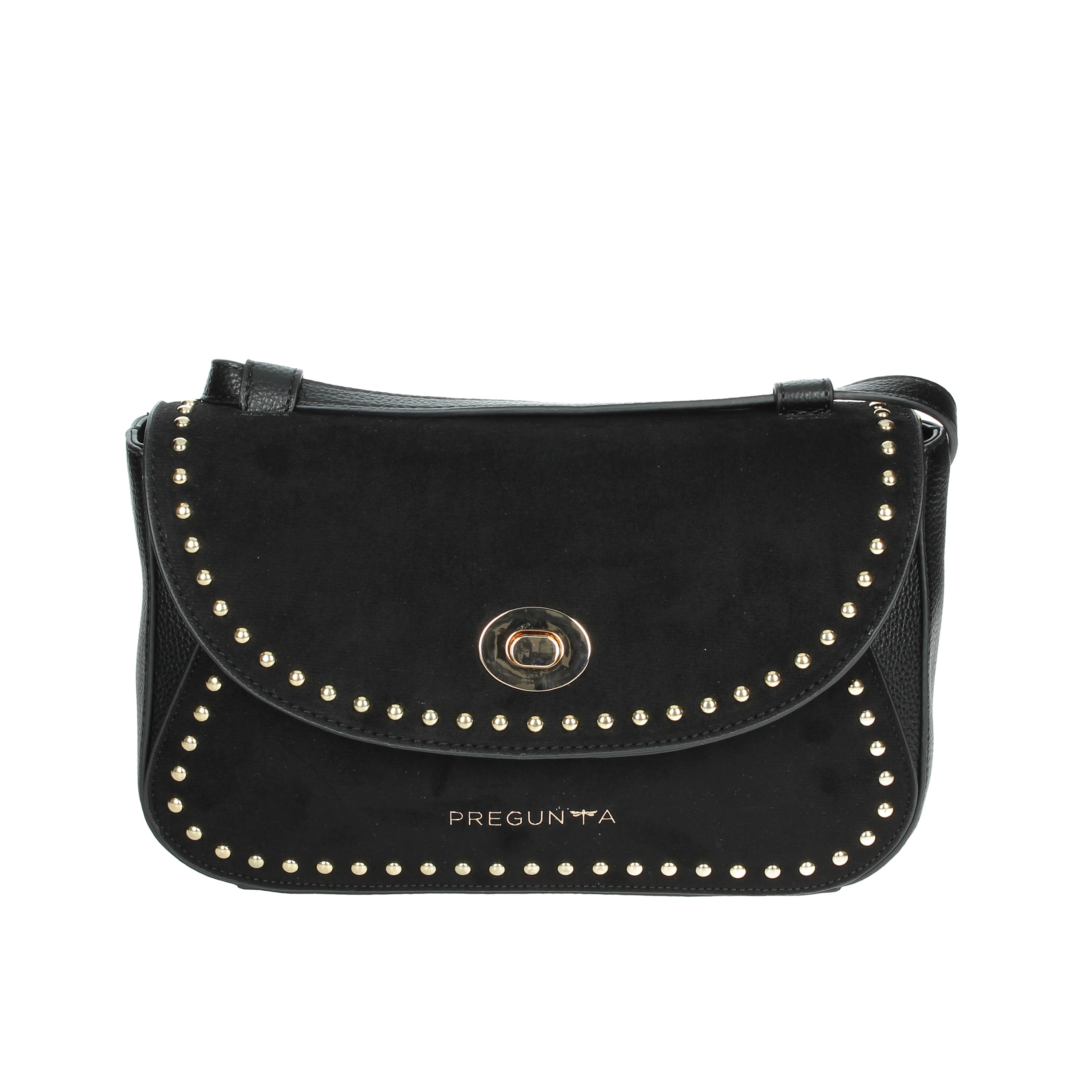 BORSA A TRACOLLA ABEG023 NERO