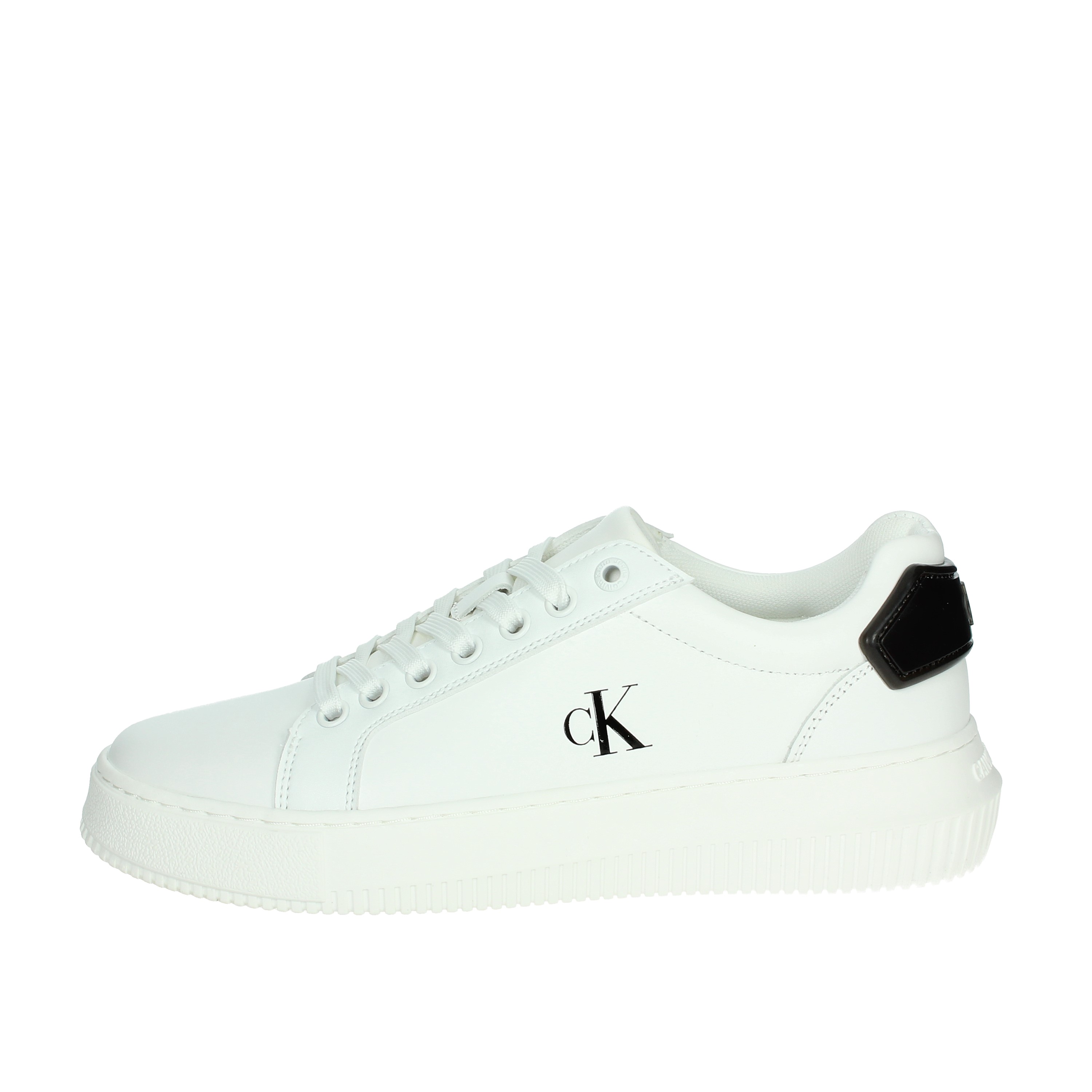 SNEAKERS BASSA YW0YW01846 BIANCO/NERO