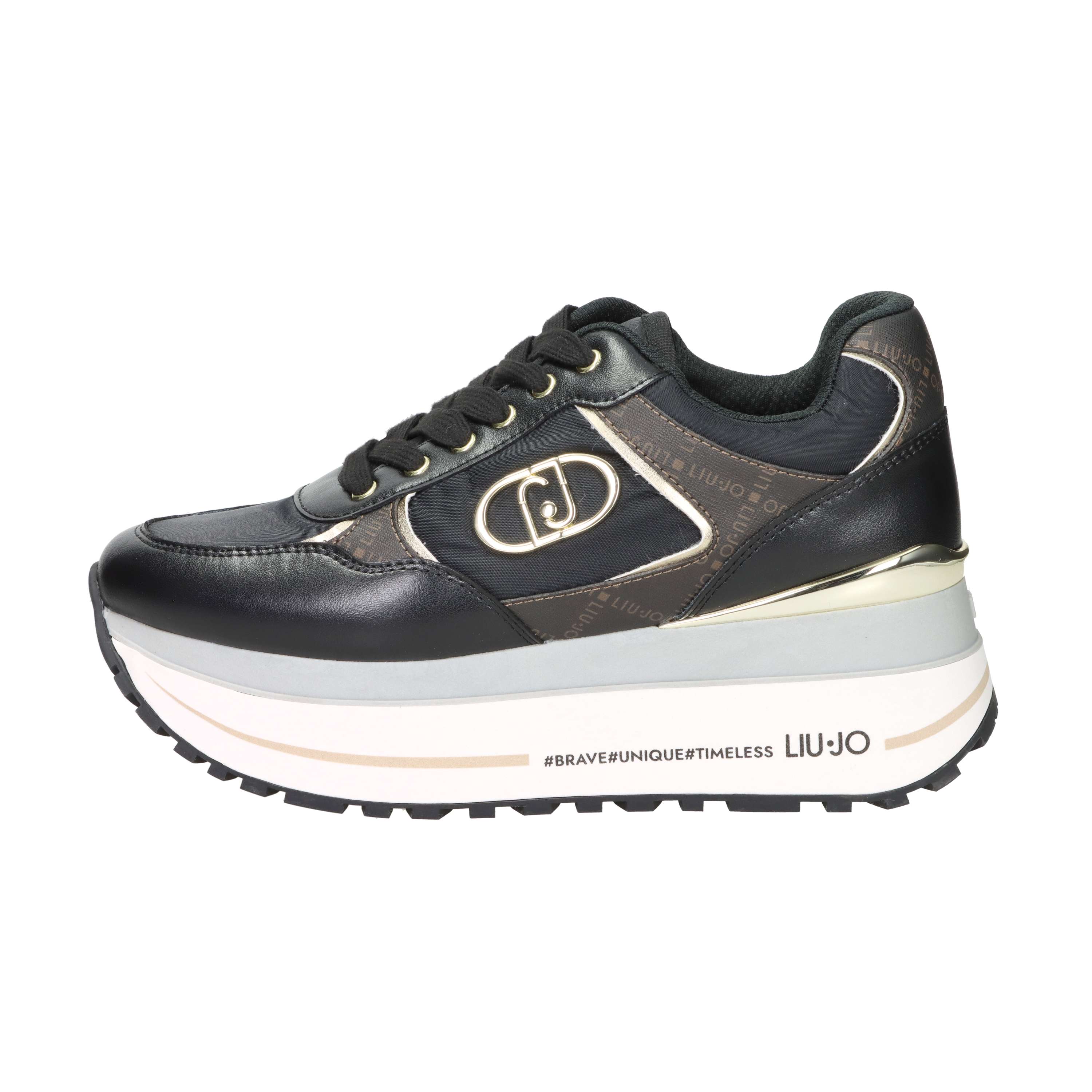 SNEAKERS BASSA MAXI WONDER PLUS 01 NERO