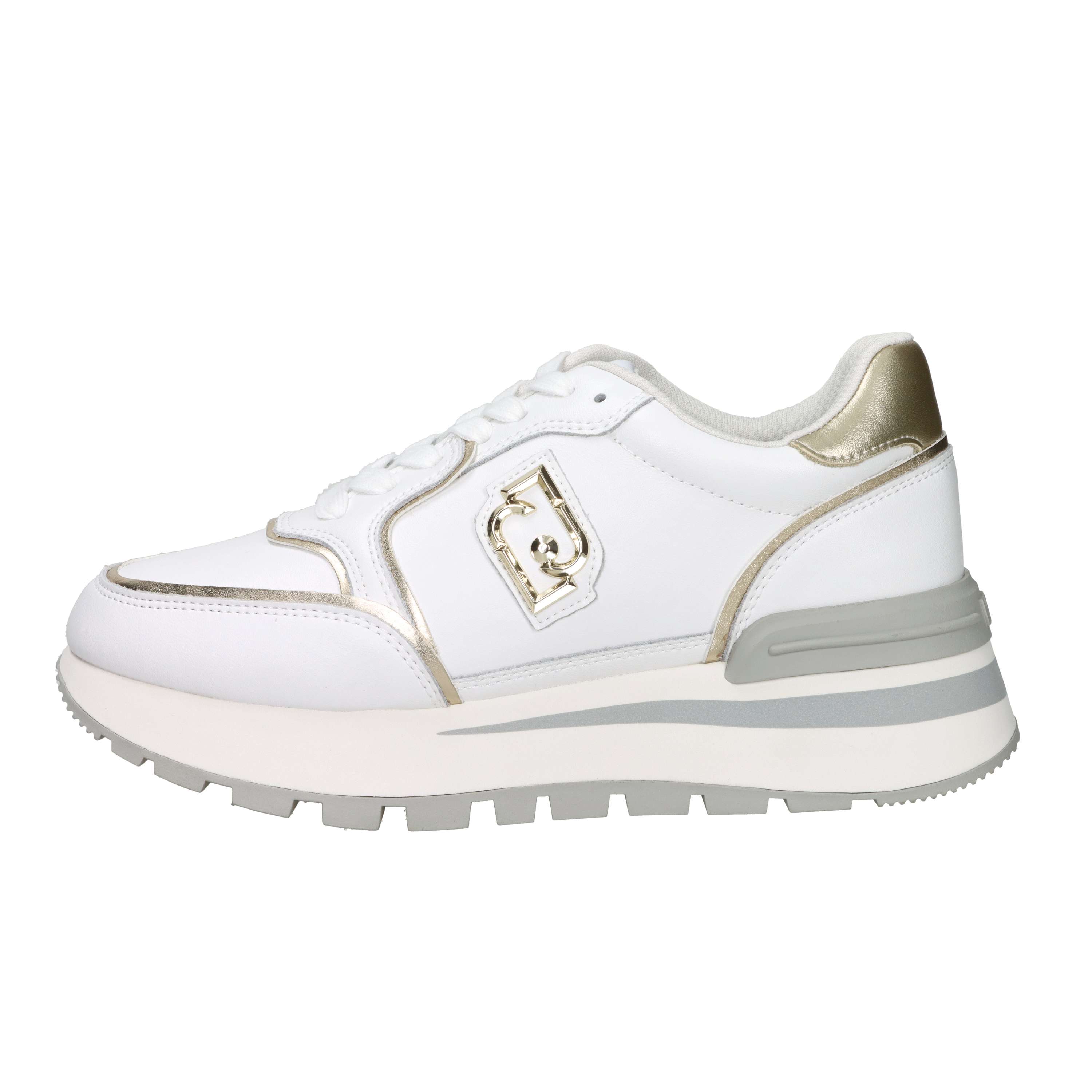 SNEAKERS BASSA AMAZING 25 BIANCO/ORO