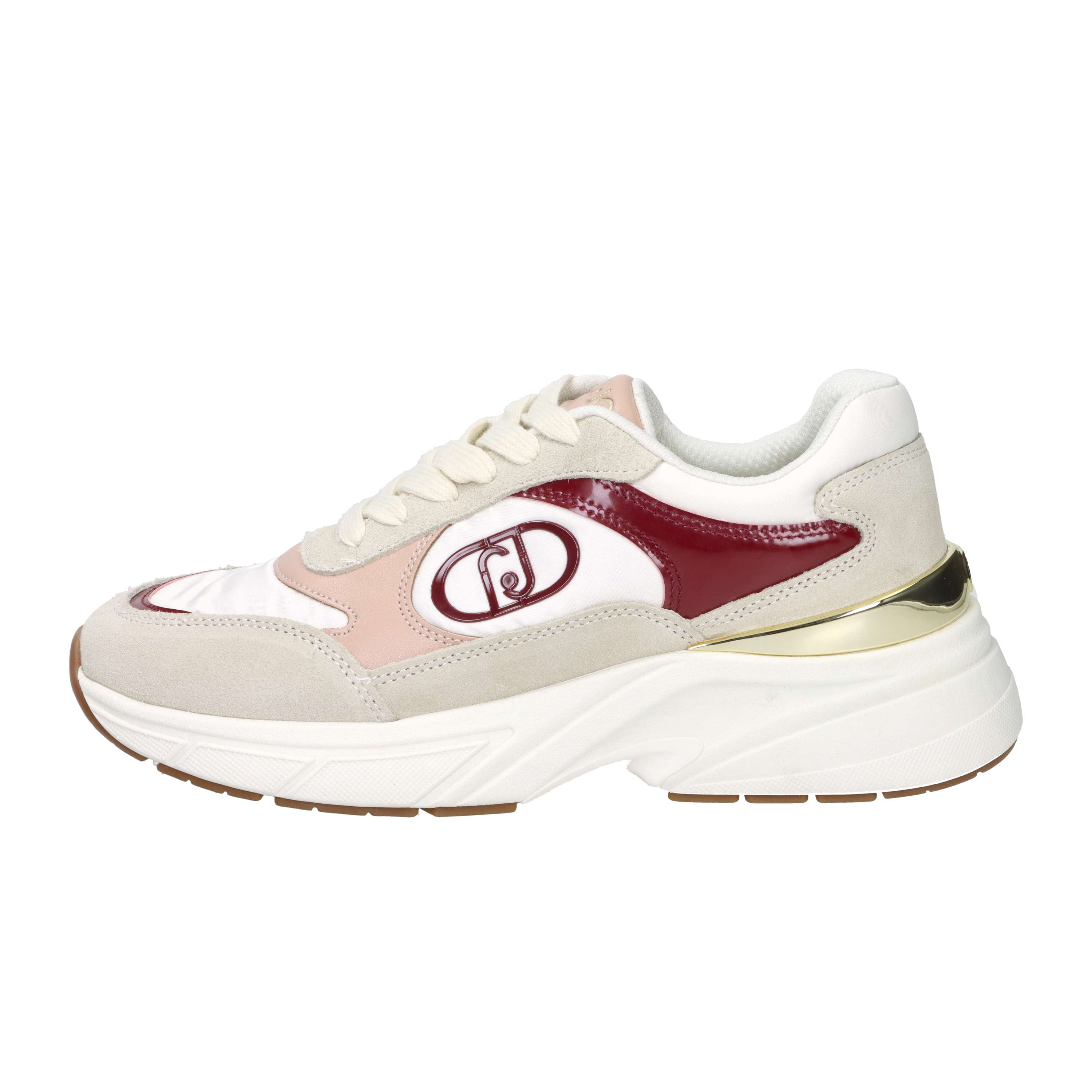 SNEAKERS BASSA LJ01 01 BEIGE/ROSA