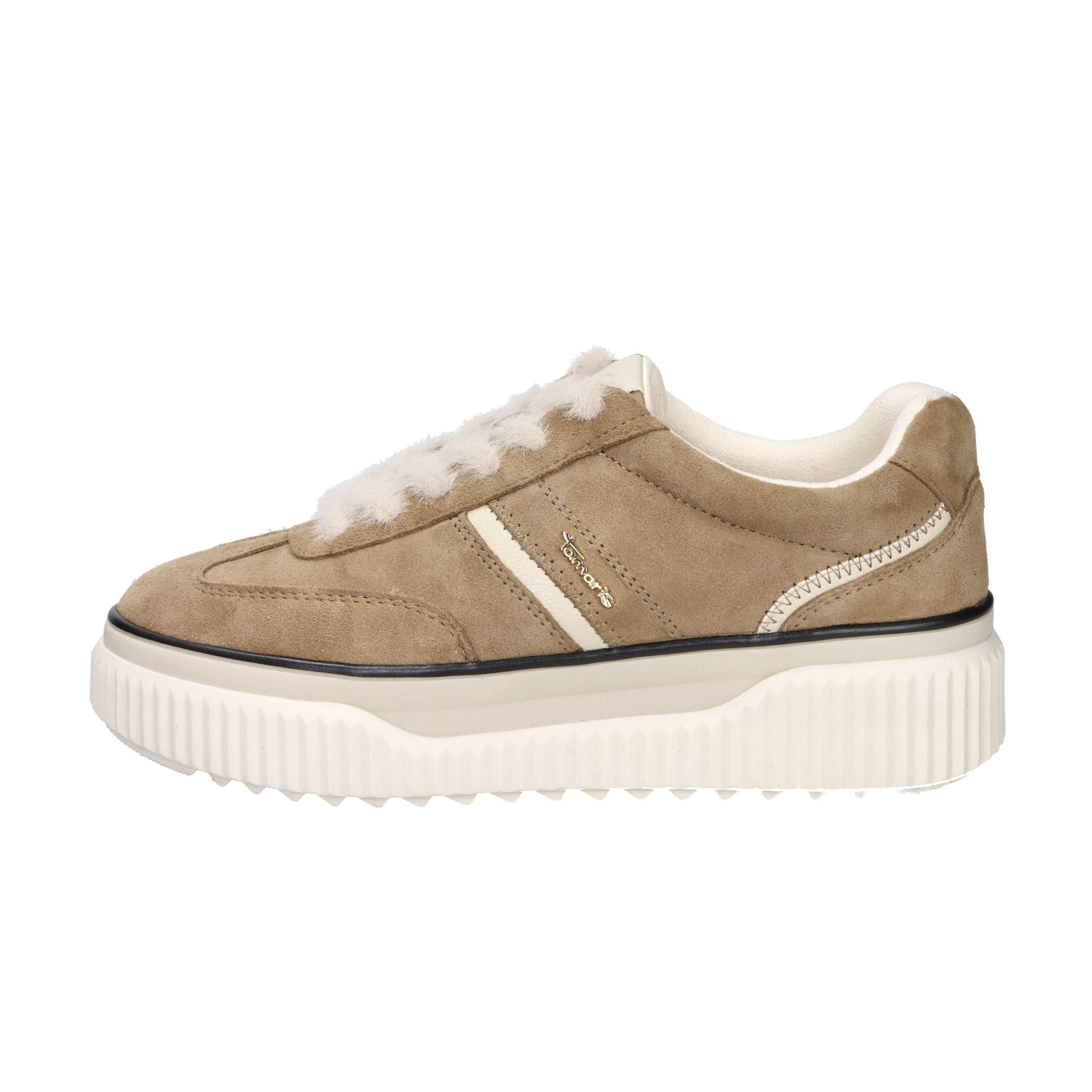 SNEAKERS BASSA 1-23753-45 CAMMELLO