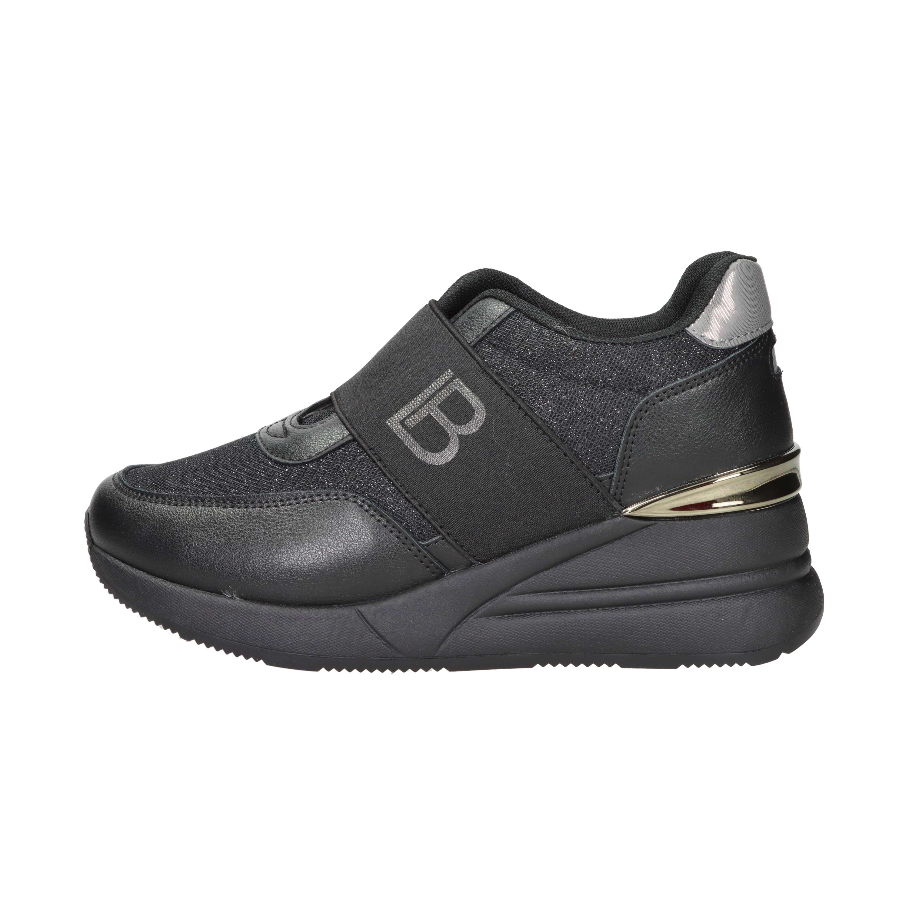 SNEAKERS BASSA 9253 NERO