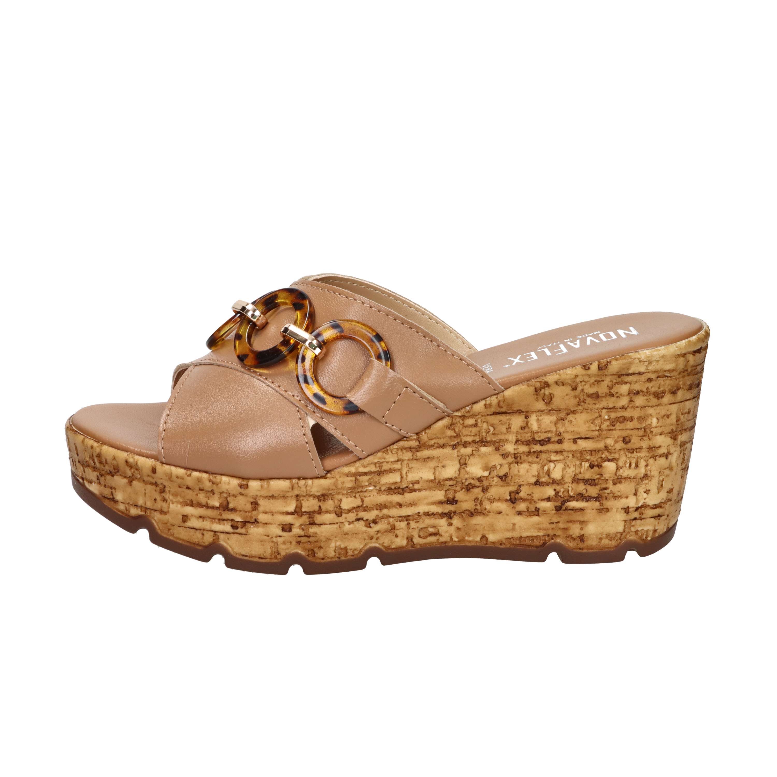 CIABATTE CON ZEPPA VERCEIA CUOIO