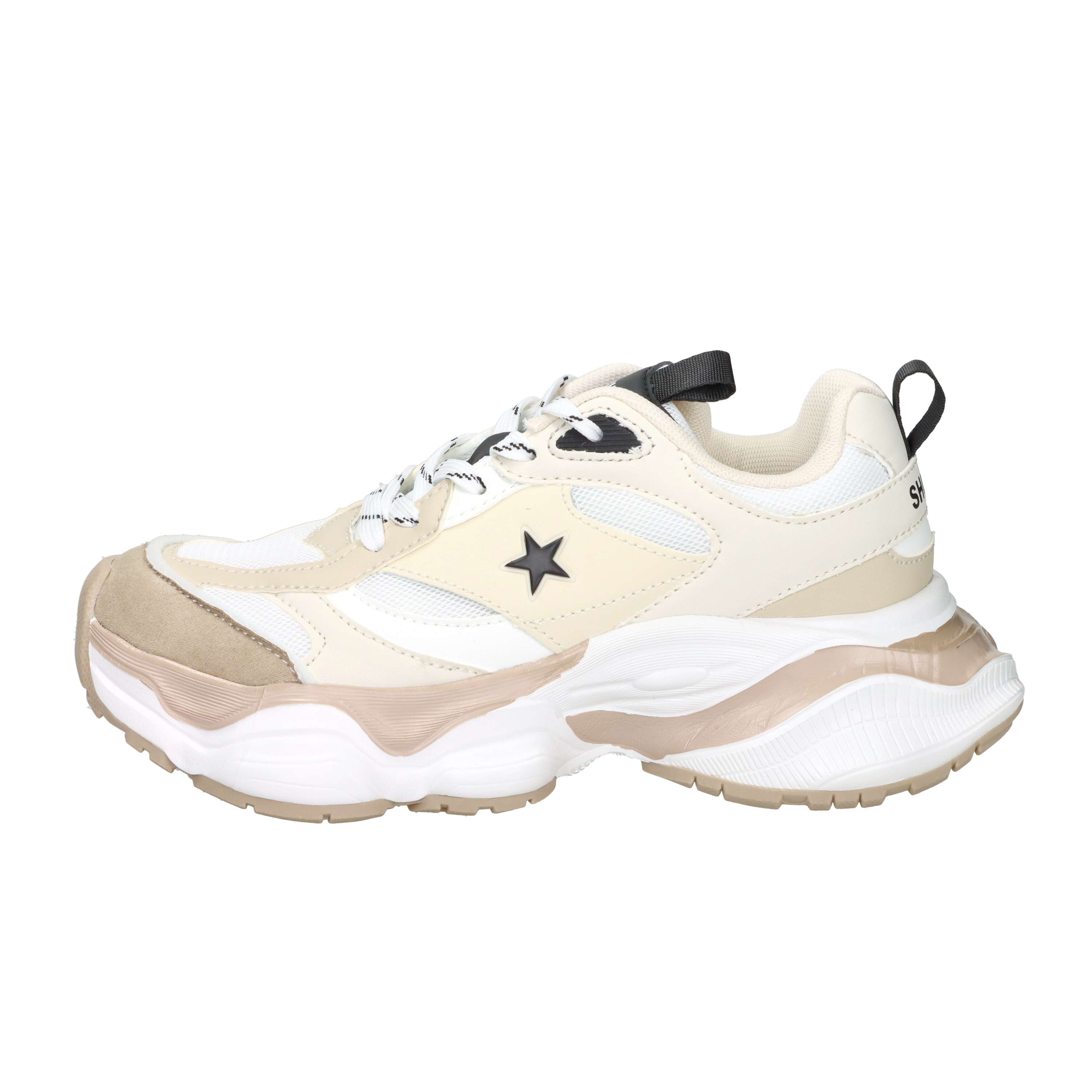 SNEAKERS BASSA SASS250241 BIANCO/BEIGE