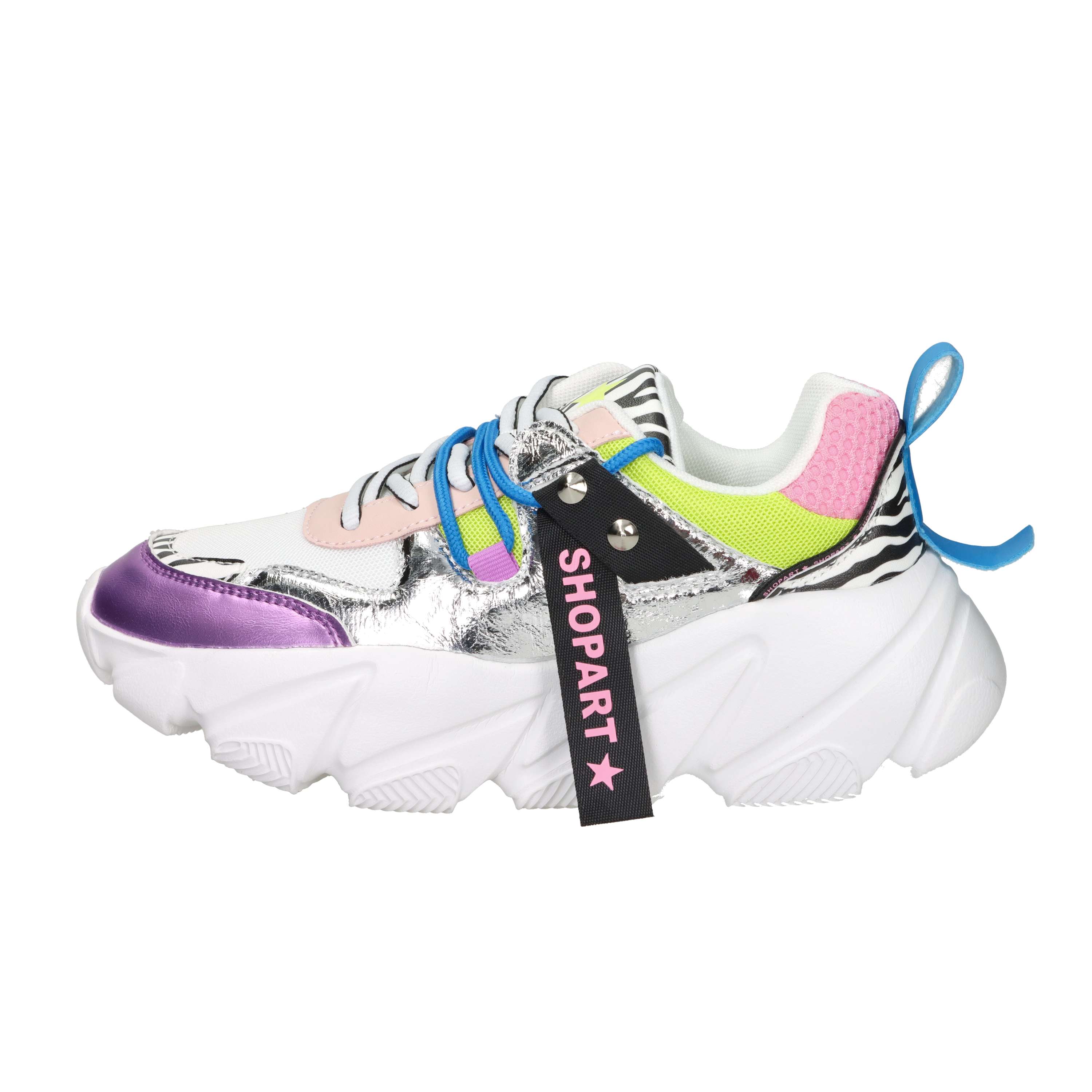 SNEAKERS BASSA SASS250253 BIANCO/ROSA