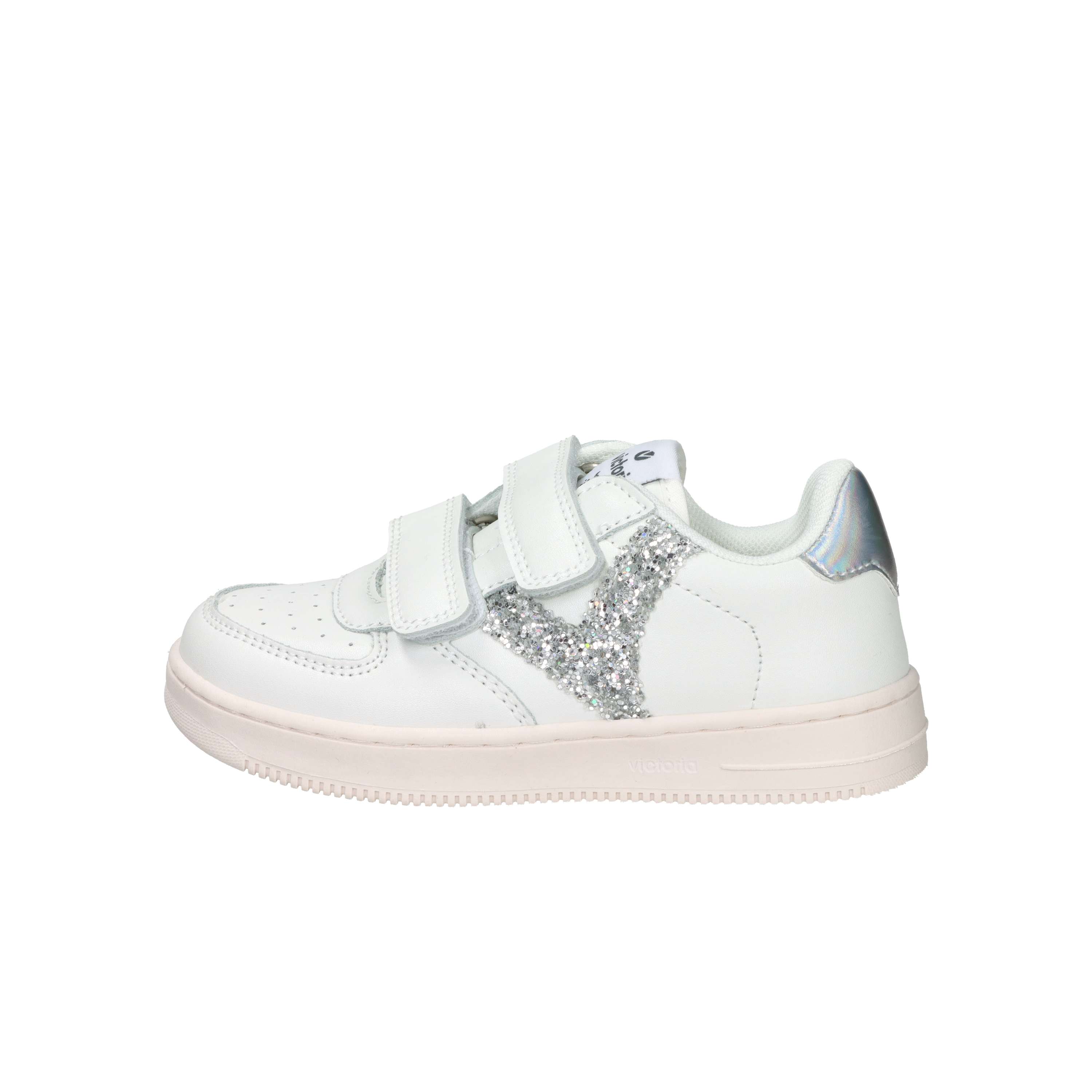 SNEAKERS BASSA 1124106 BIANCO/ARGENTO