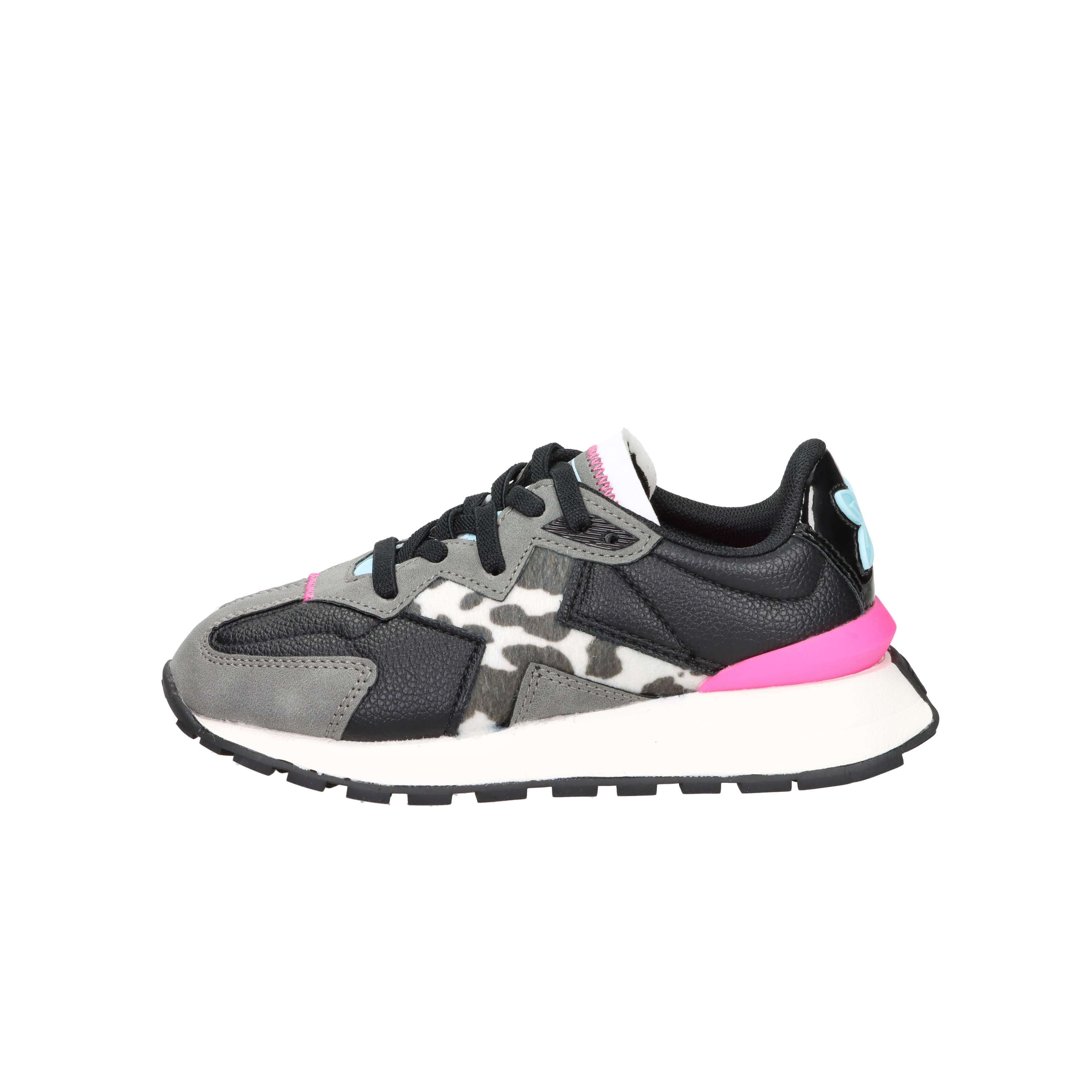 SNEAKERS BASSA 8044007 NERO/GRIGIO