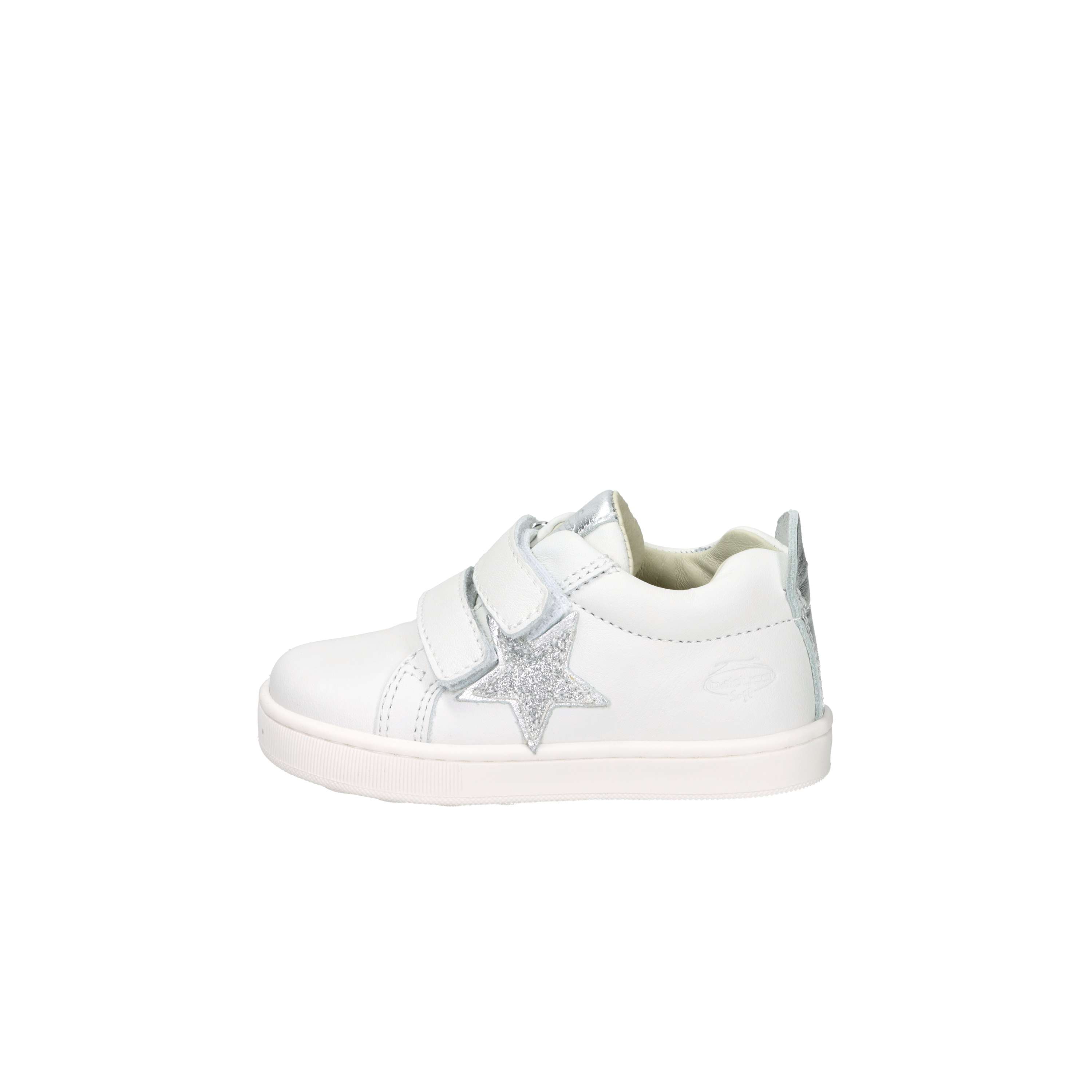 SNEAKERS BASSA CITA6642 BIANCO/ARGENTO