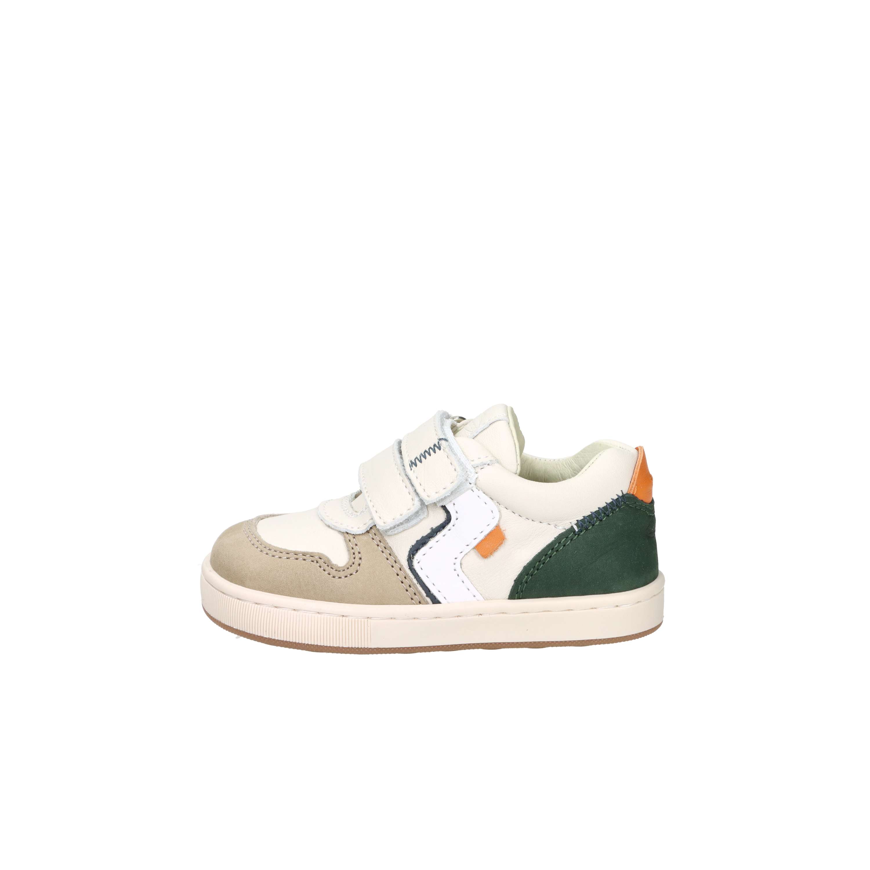 SNEAKERS BASSA CITA7063 BEIGE/VERDE