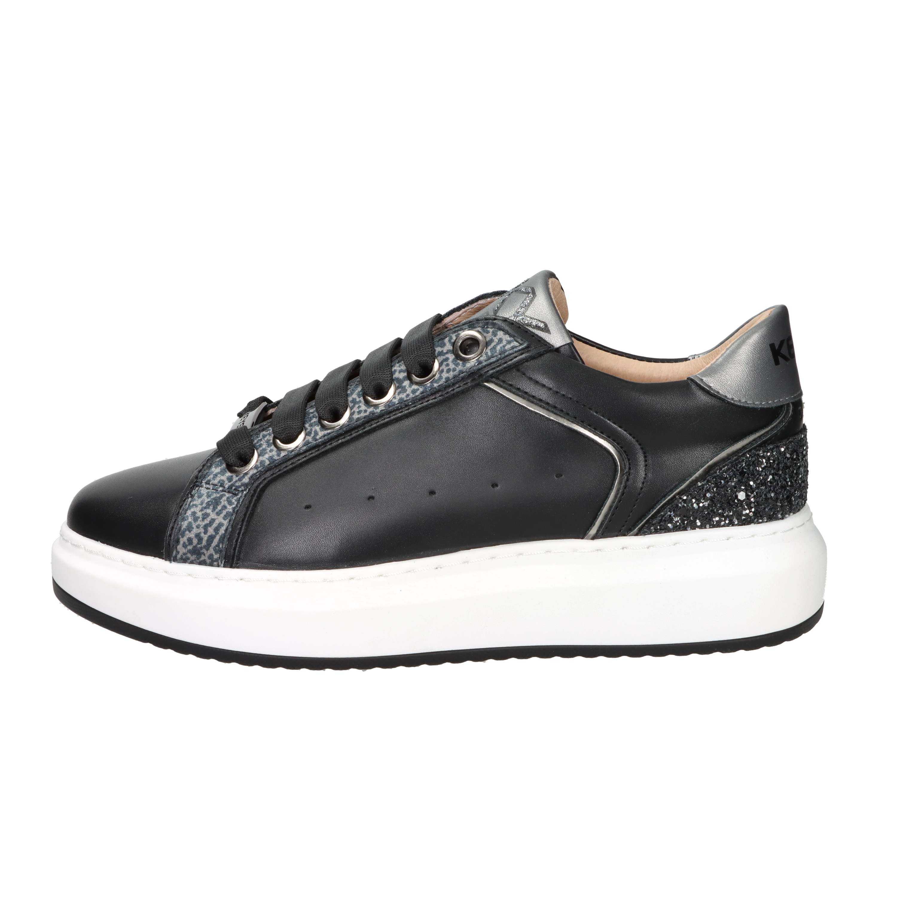 SNEAKERS BASSA K-11201 NERO