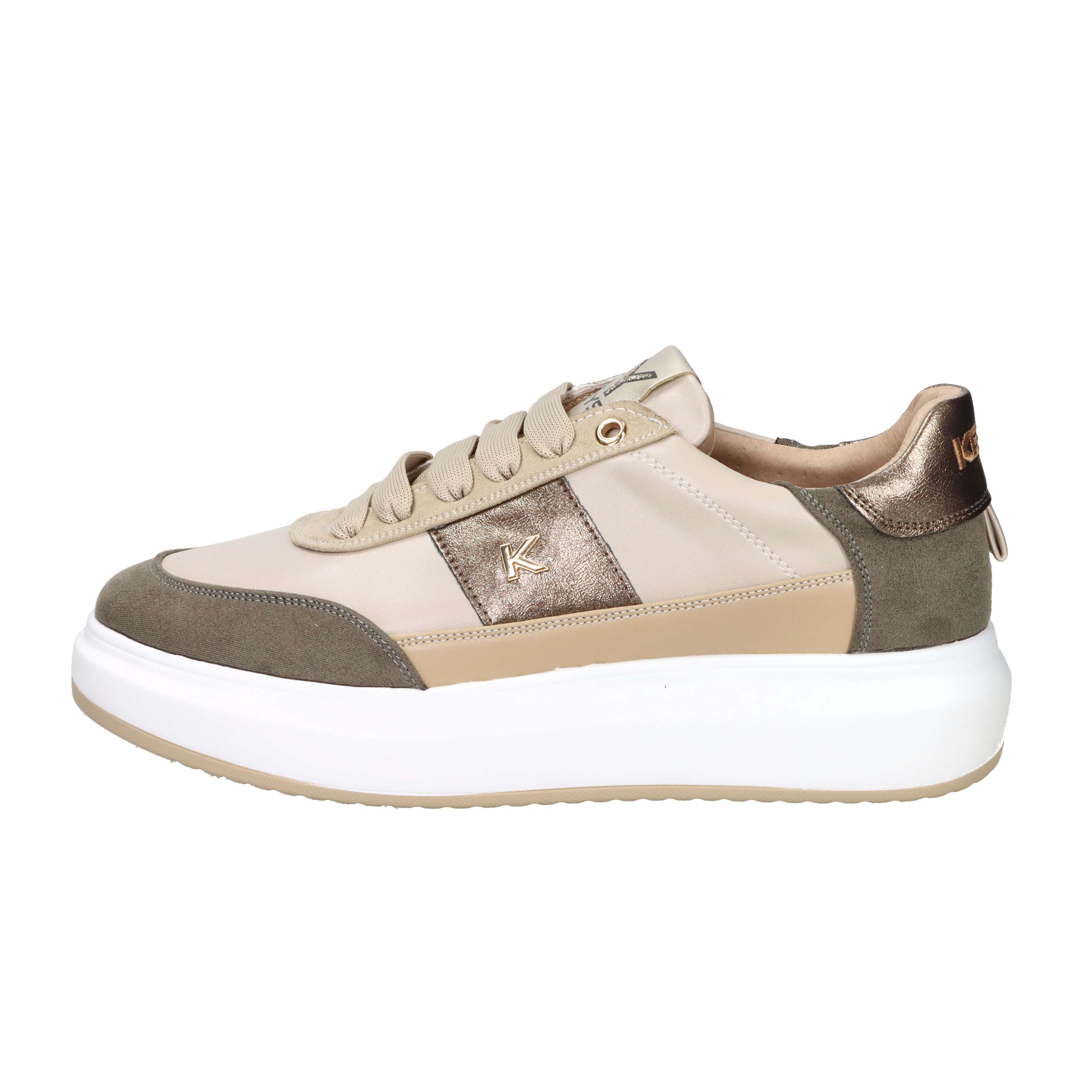 SNEAKERS BASSA K-11203 BEIGE