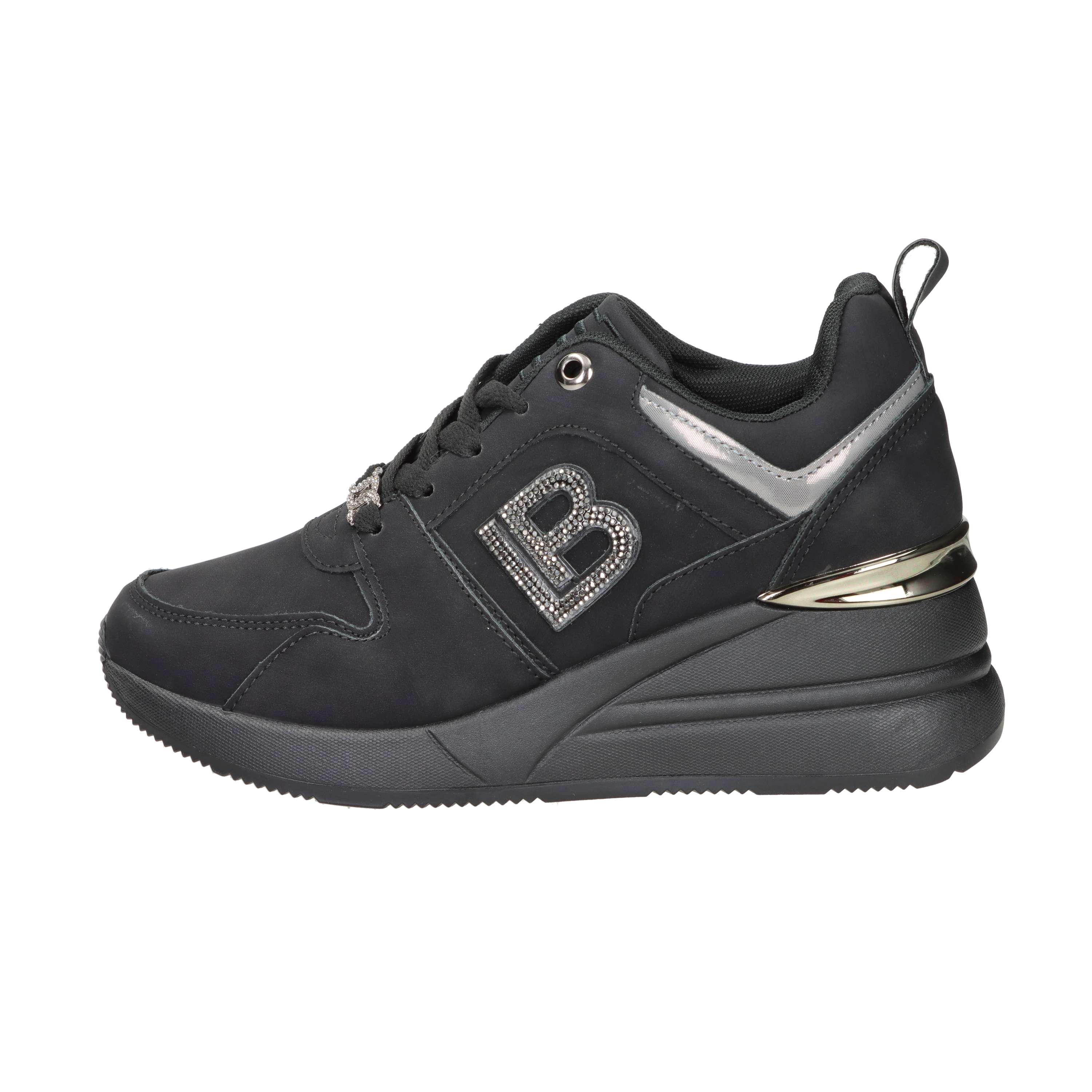 SNEAKERS BASSA 9252 NERO