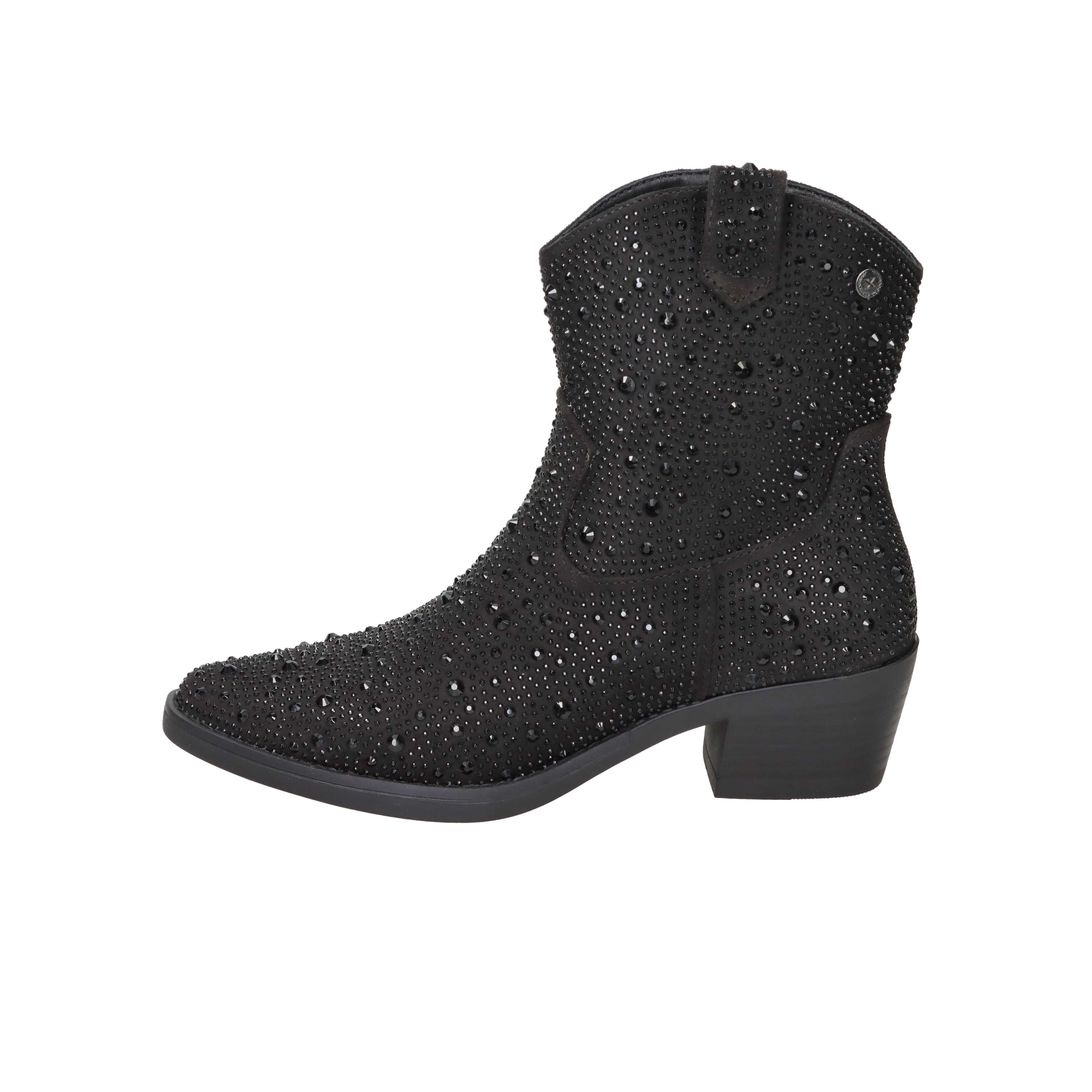 STIVALETTI TACCO 143116 NERO