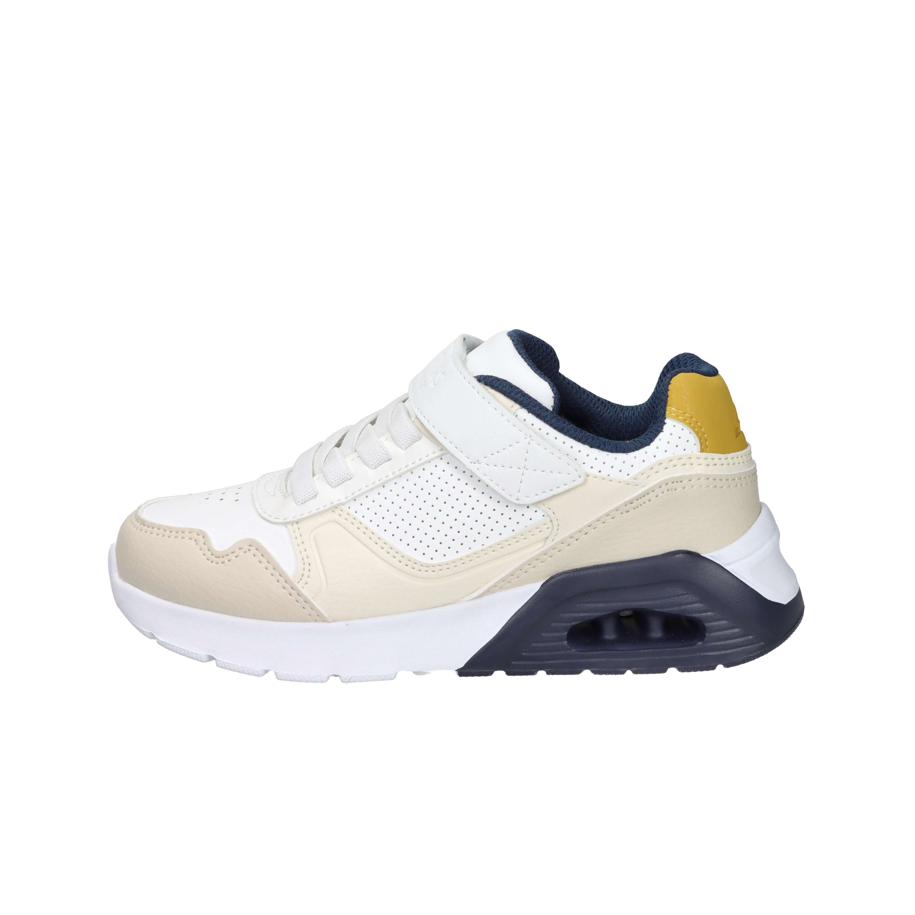 SNEAKERS BASSA 417016L BIANCO/BEIGE