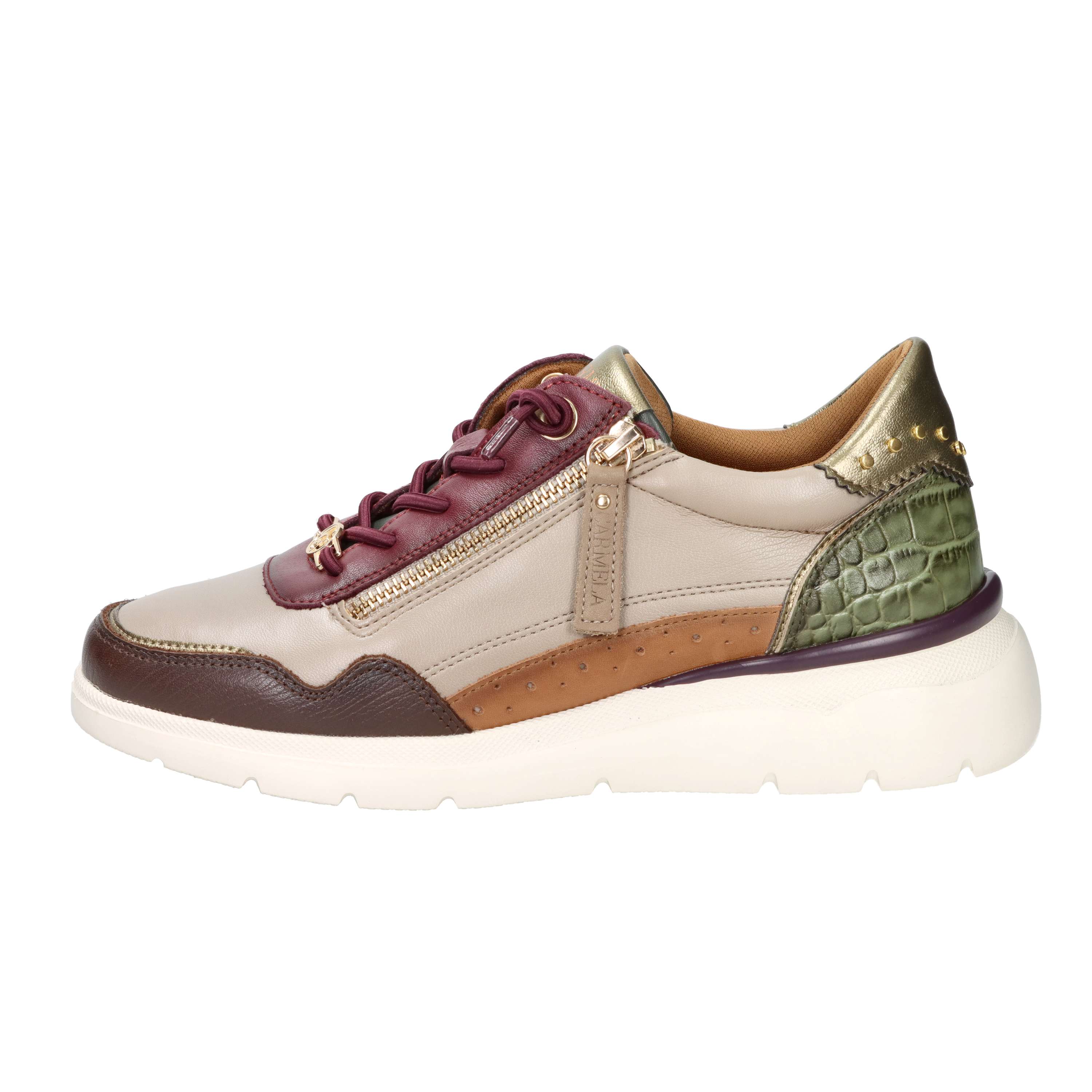 SNEAKERS BASSA 162430 BORDEAUX