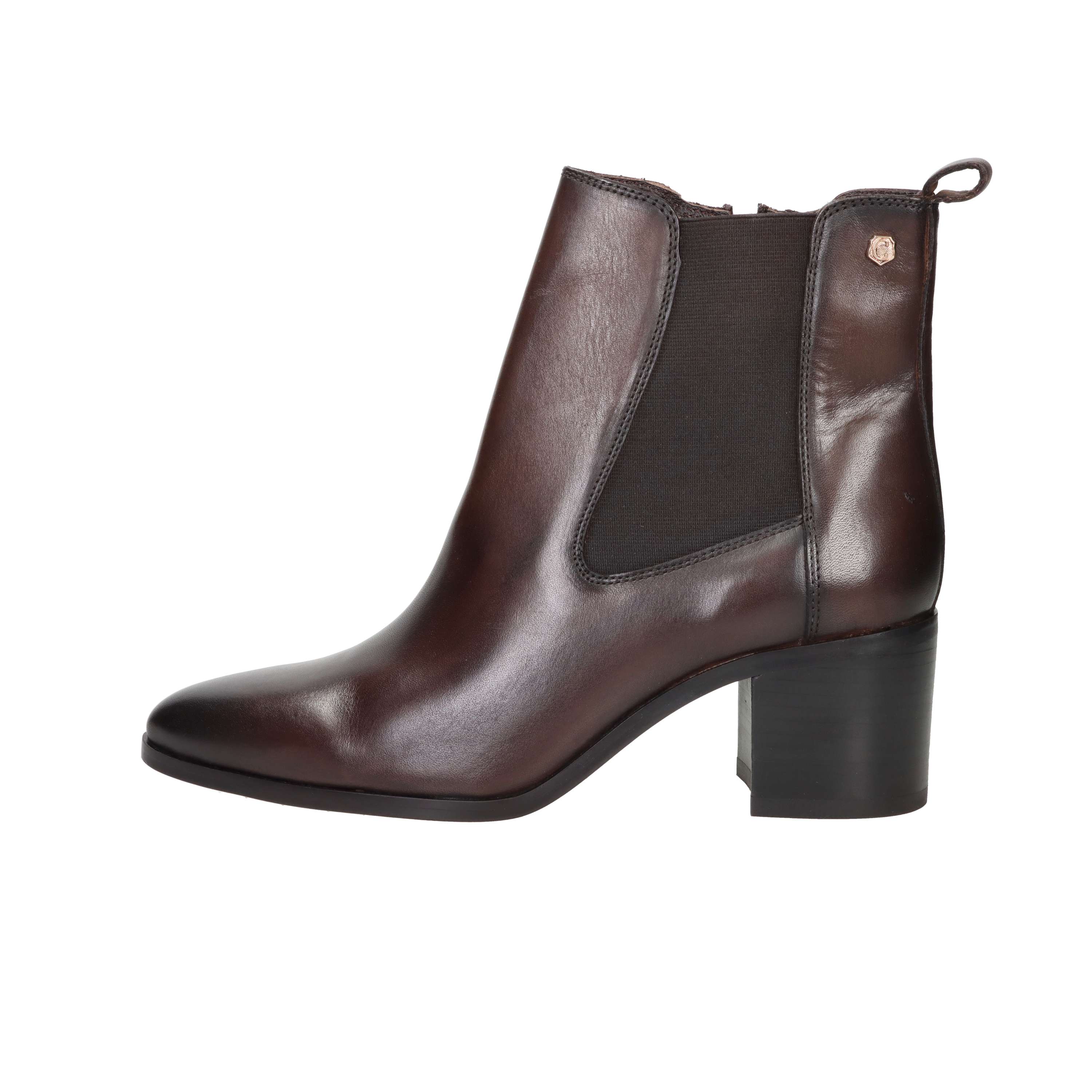 STIVALETTI TACCO 162715 MARRONE