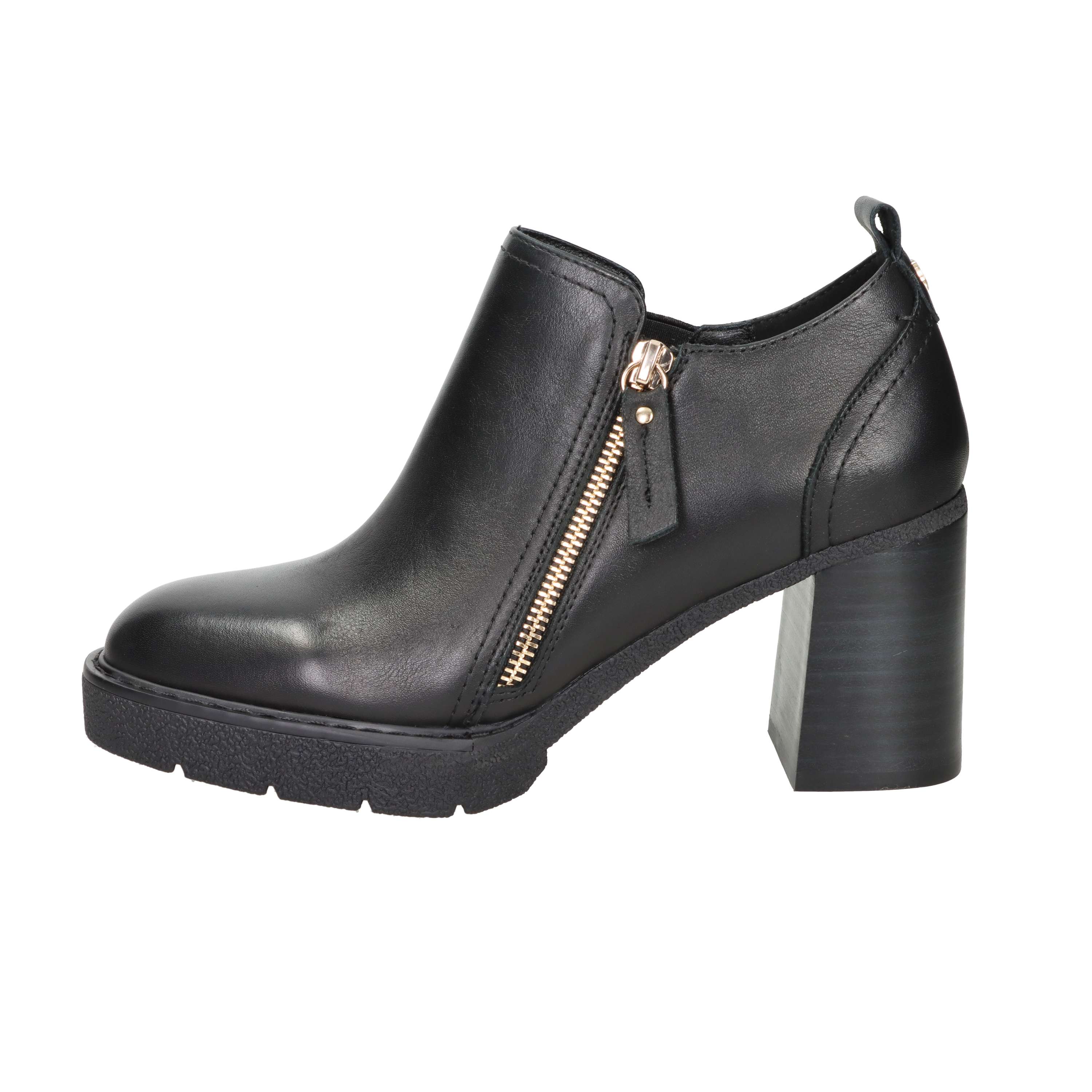 STIVALETTI TACCO 161861 NERO