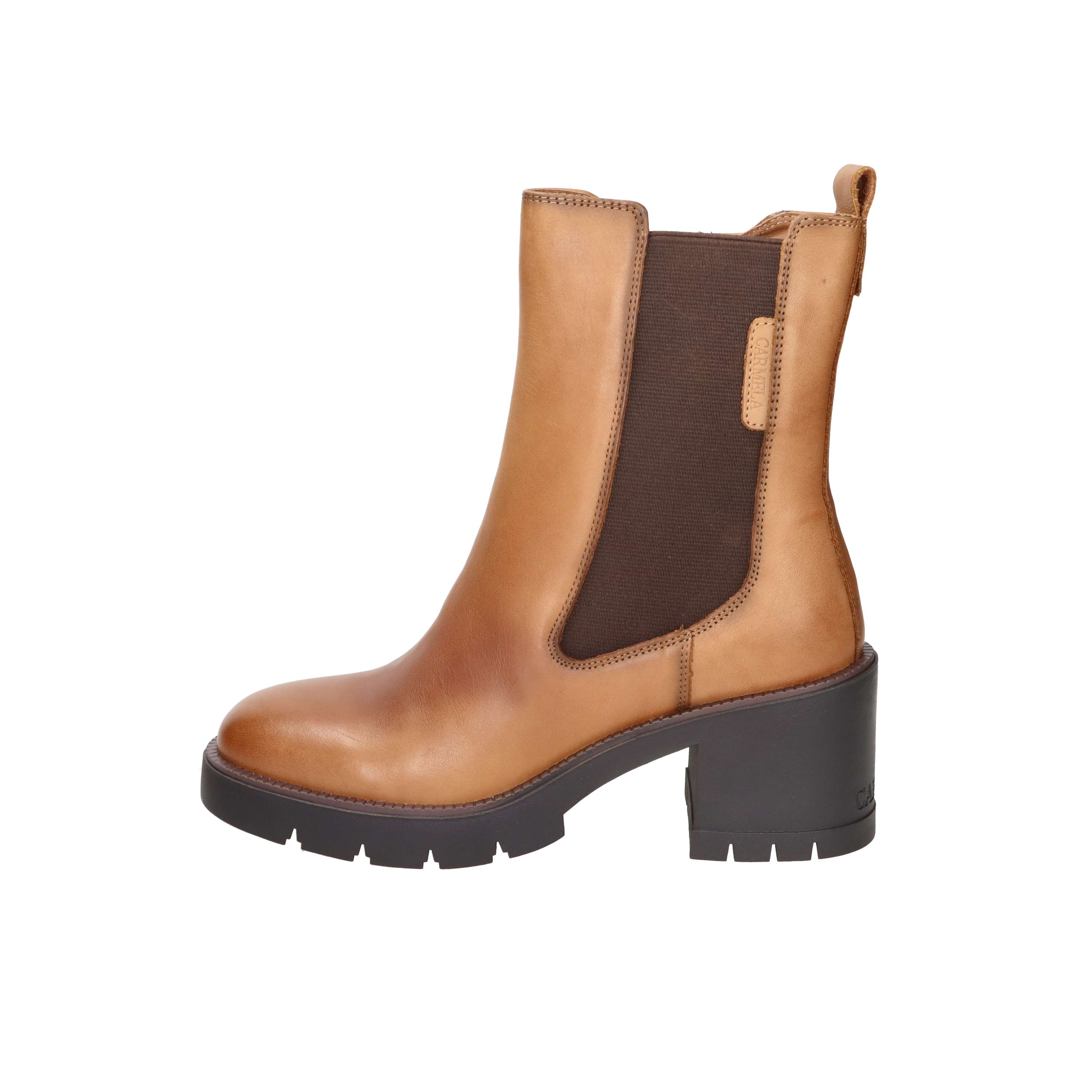 STIVALETTI TACCO 161902 CAMMELLO