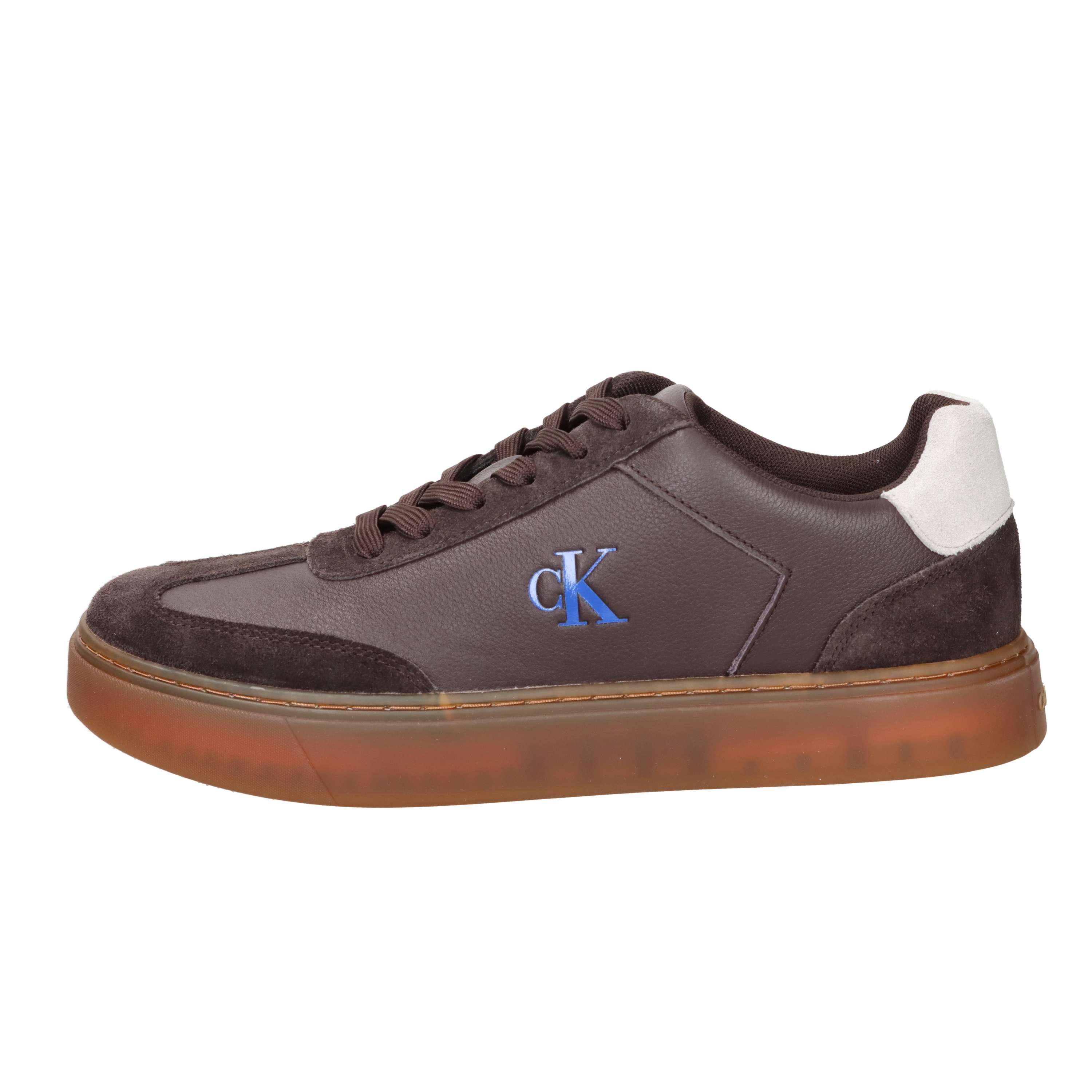 SNEAKERS BASSA YM0YM01429 MARRONE