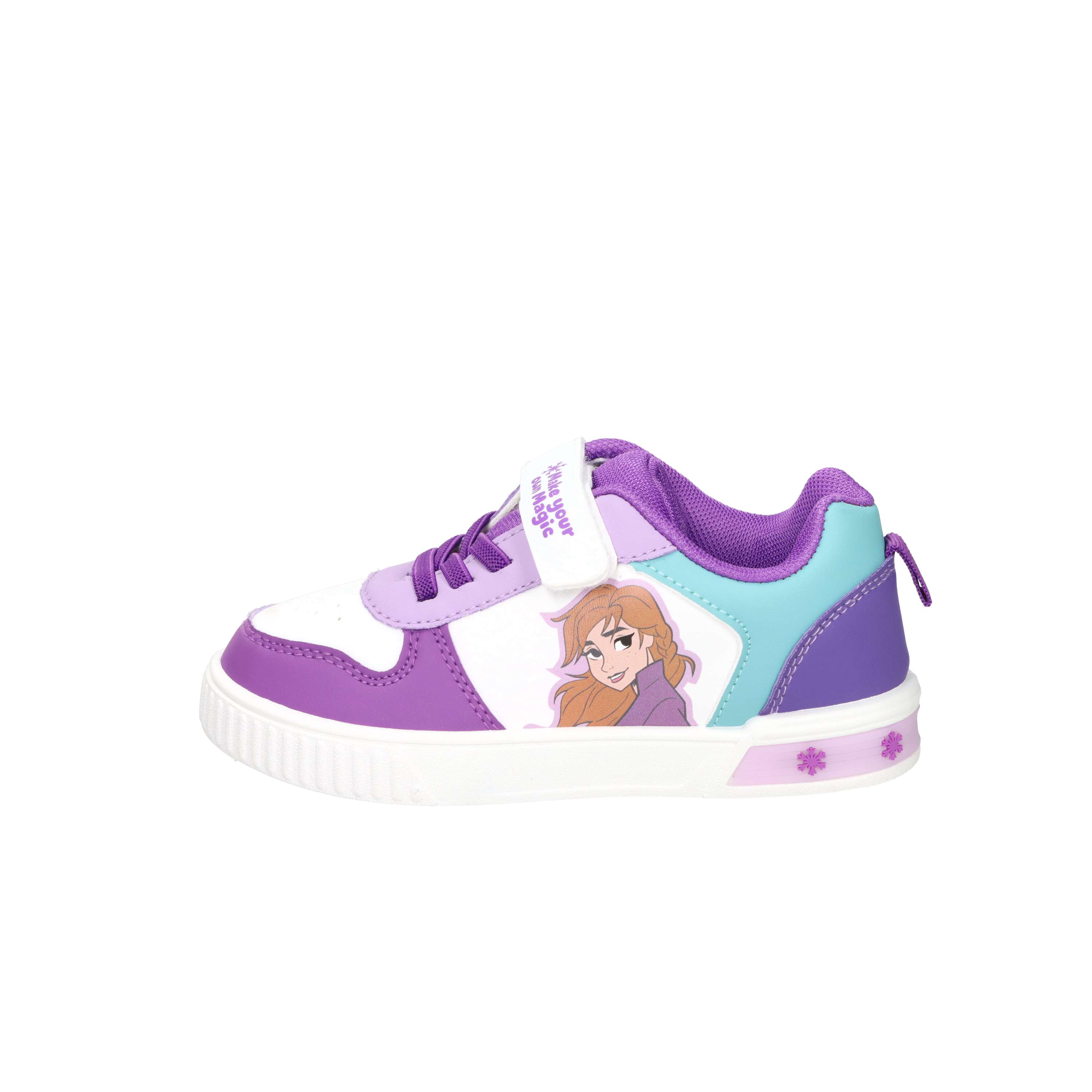 SNEAKERS BASSA FZ015065 BIANCO/VIOLA