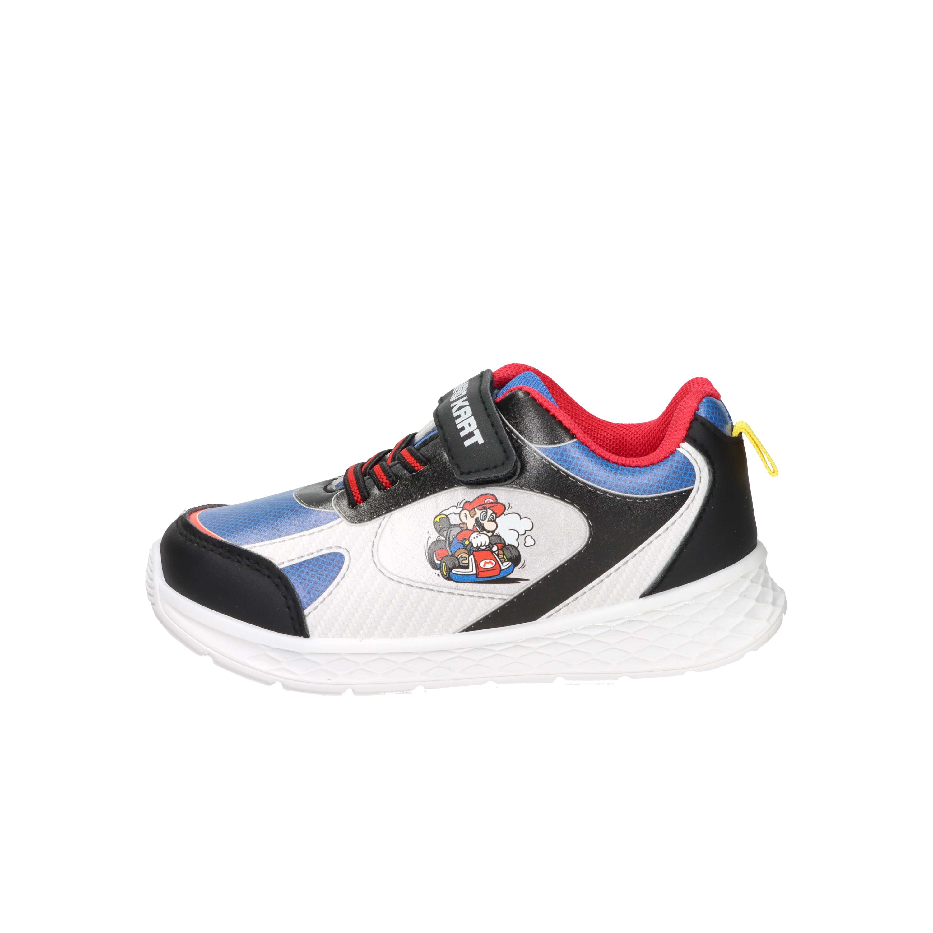SNEAKERS BASSA MB002500 BIANCO/AZZURRO